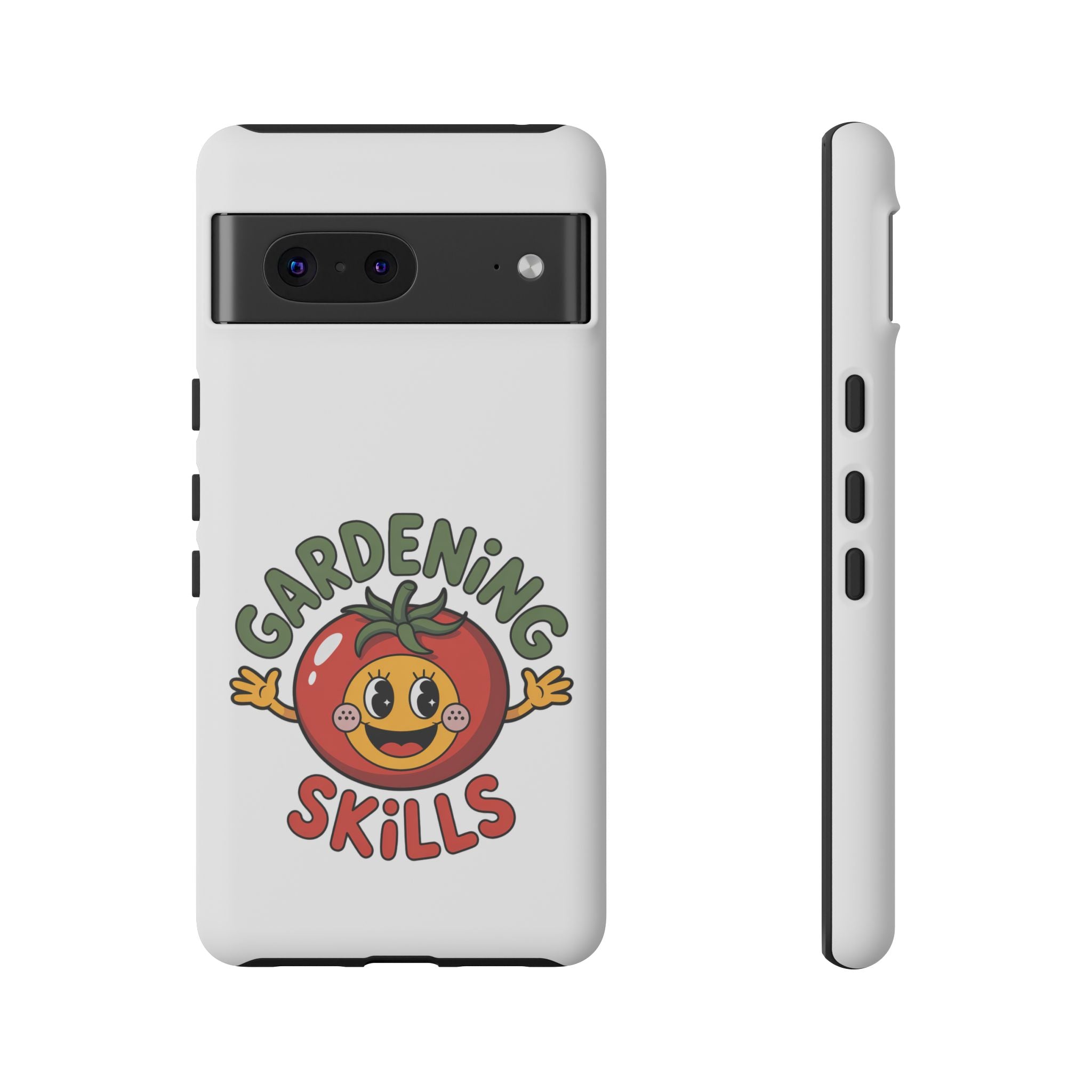 Gardening Skills Phone Case — Cute Tomato Plant Lover Protective Cover