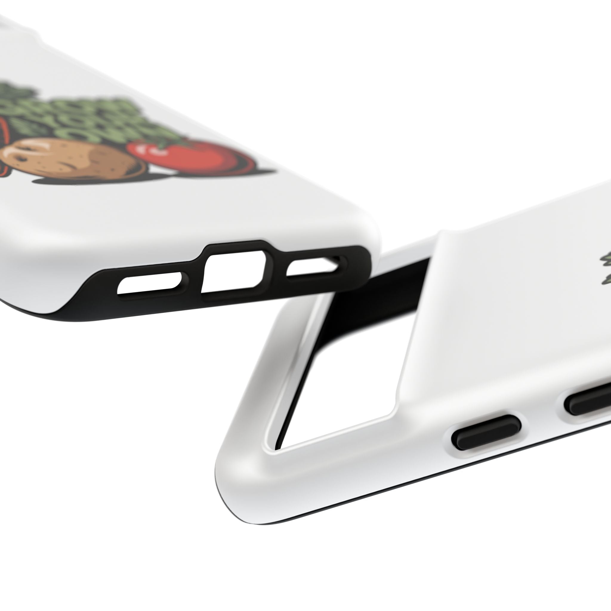 Grow Your Own Vegetables Phone Case — Gardening Carrot Potato Tomato Design