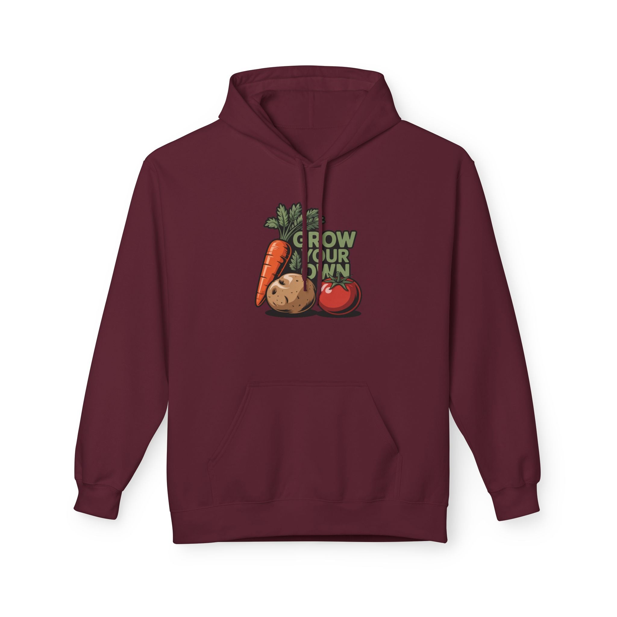 Grow Your Own Hoodie — Cute Veggie Gardening Graphic Hoodie