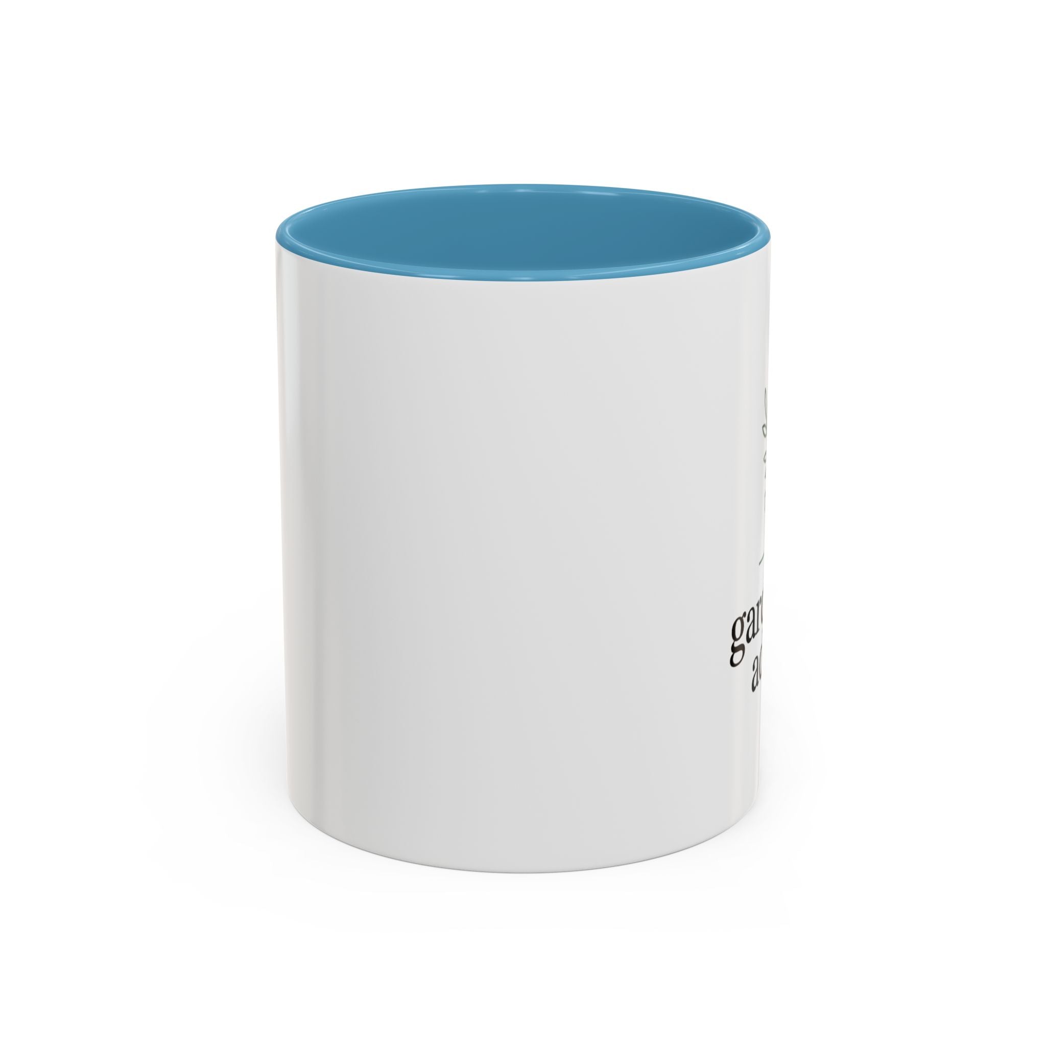 Gardening Addict Accent Coffee Mug — Plant Lover Ceramic Mug (11/15oz)