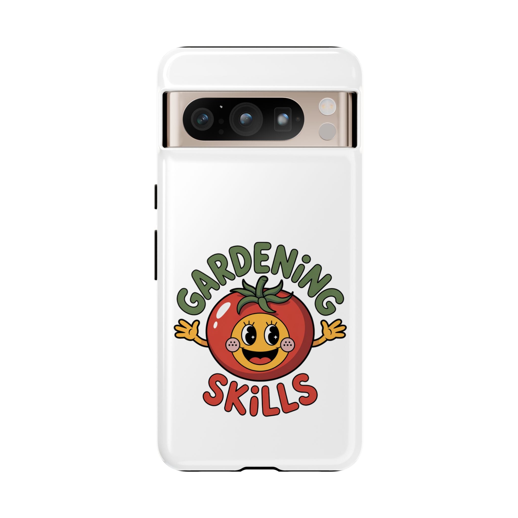 Gardening Skills Phone Case — Cute Tomato Plant Lover Protective Cover