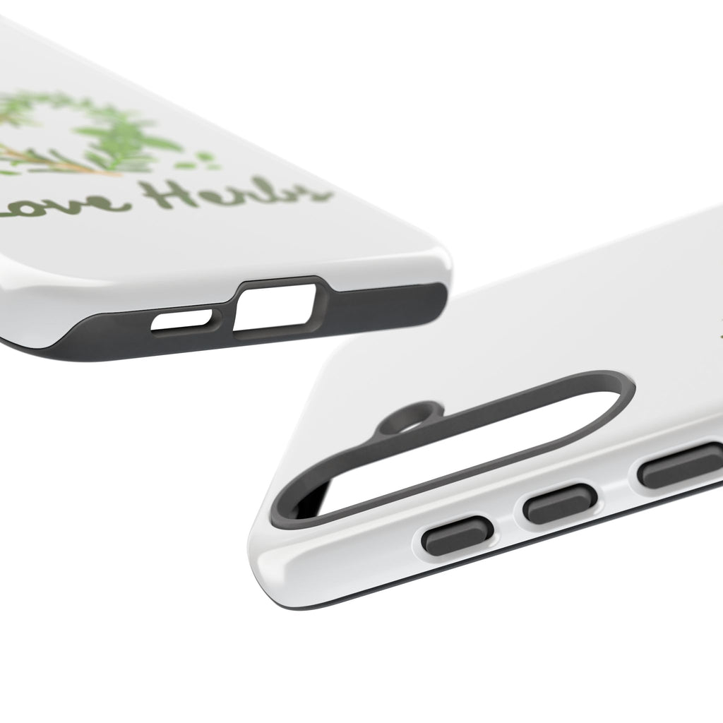 Herb Heart Phone Case - "Love Herbs" Botanical iPhone Cover