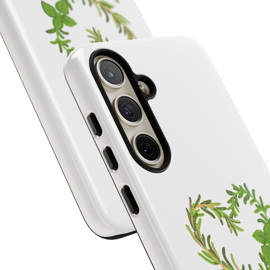 Herb Heart Phone Case - "Love Herbs" Botanical iPhone Cover