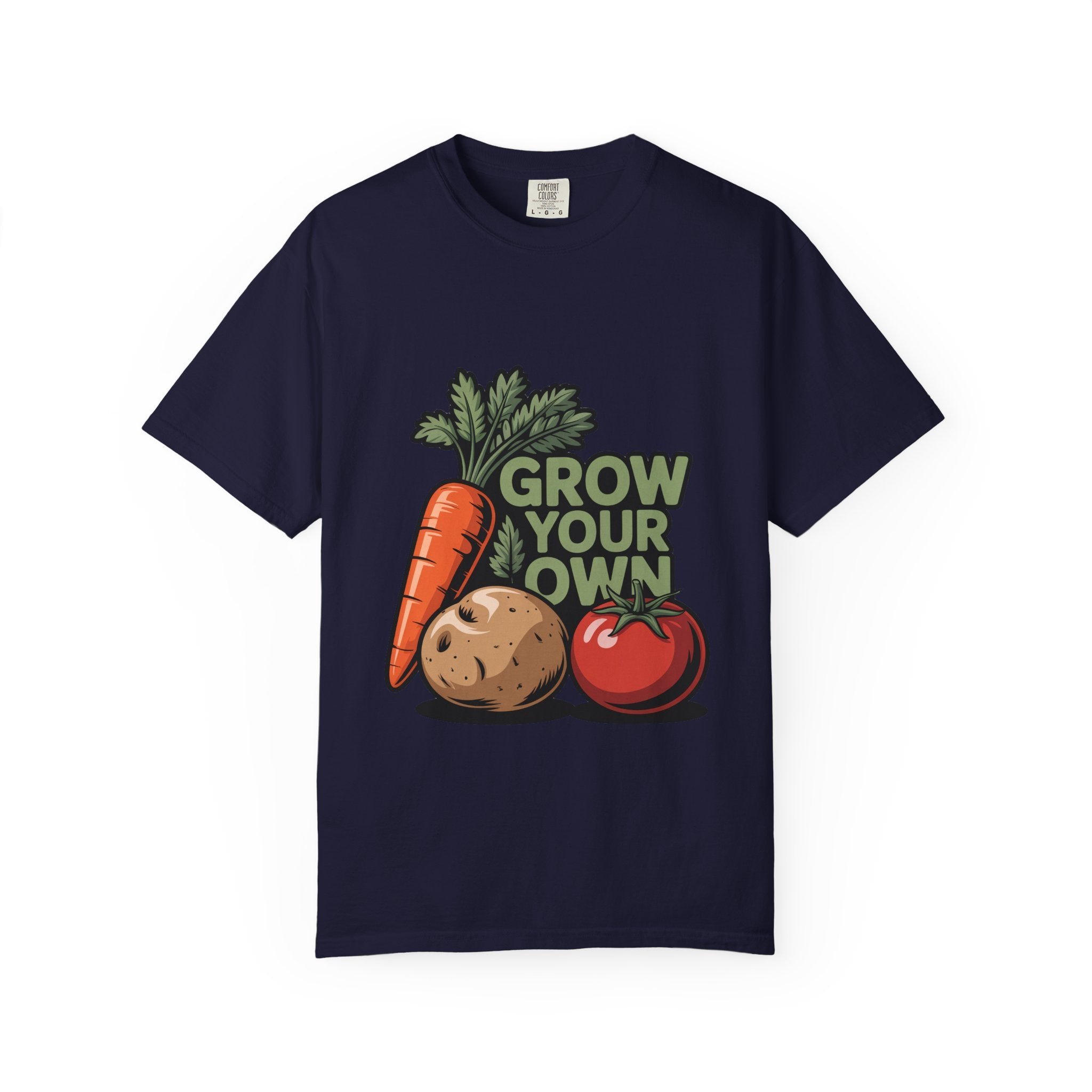 Grow Your Own T-Shirt — Gardening Veggies Graphic Tee