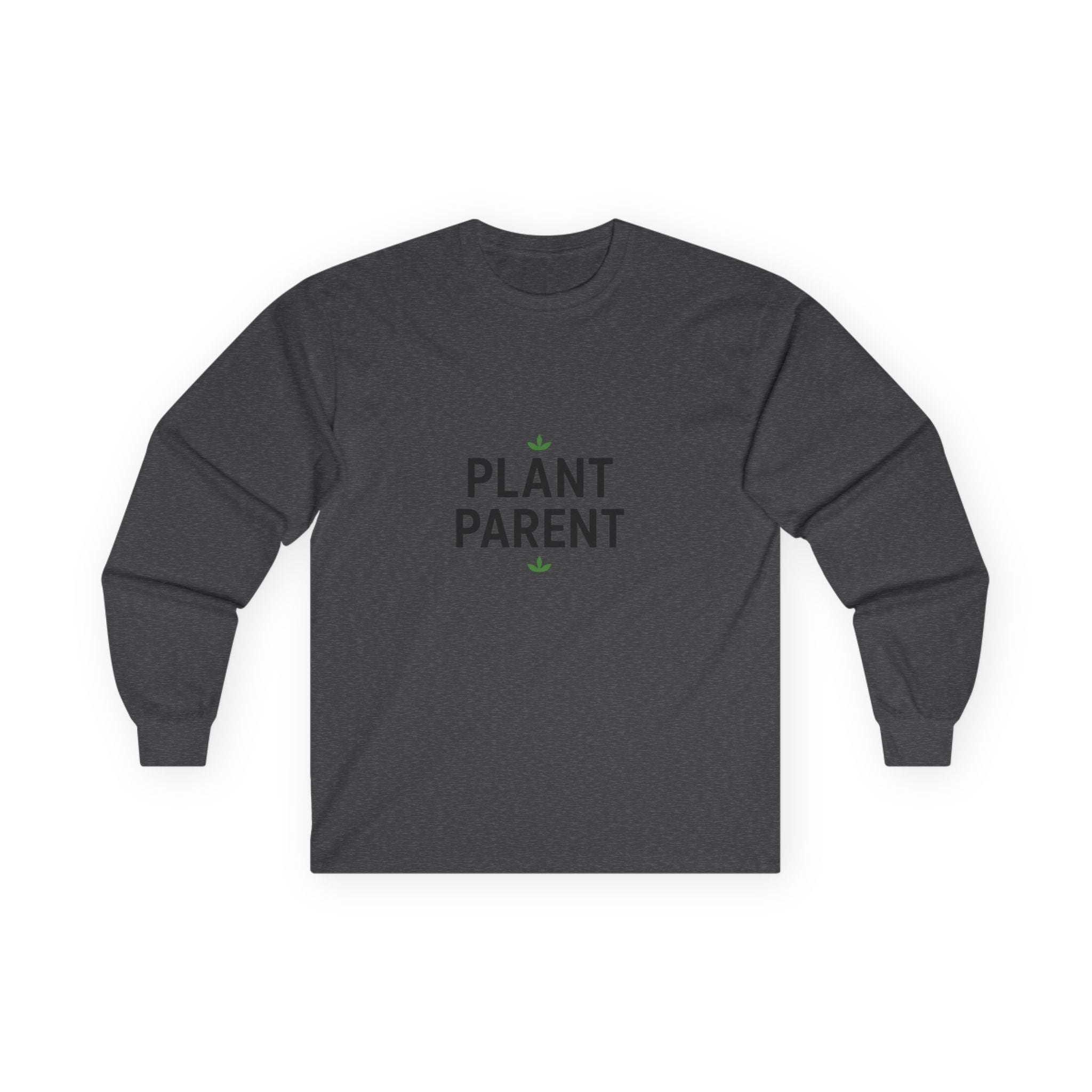 Plant Parent Long Sleeve Tee — Cute Minimalist Plant Lover Shirt