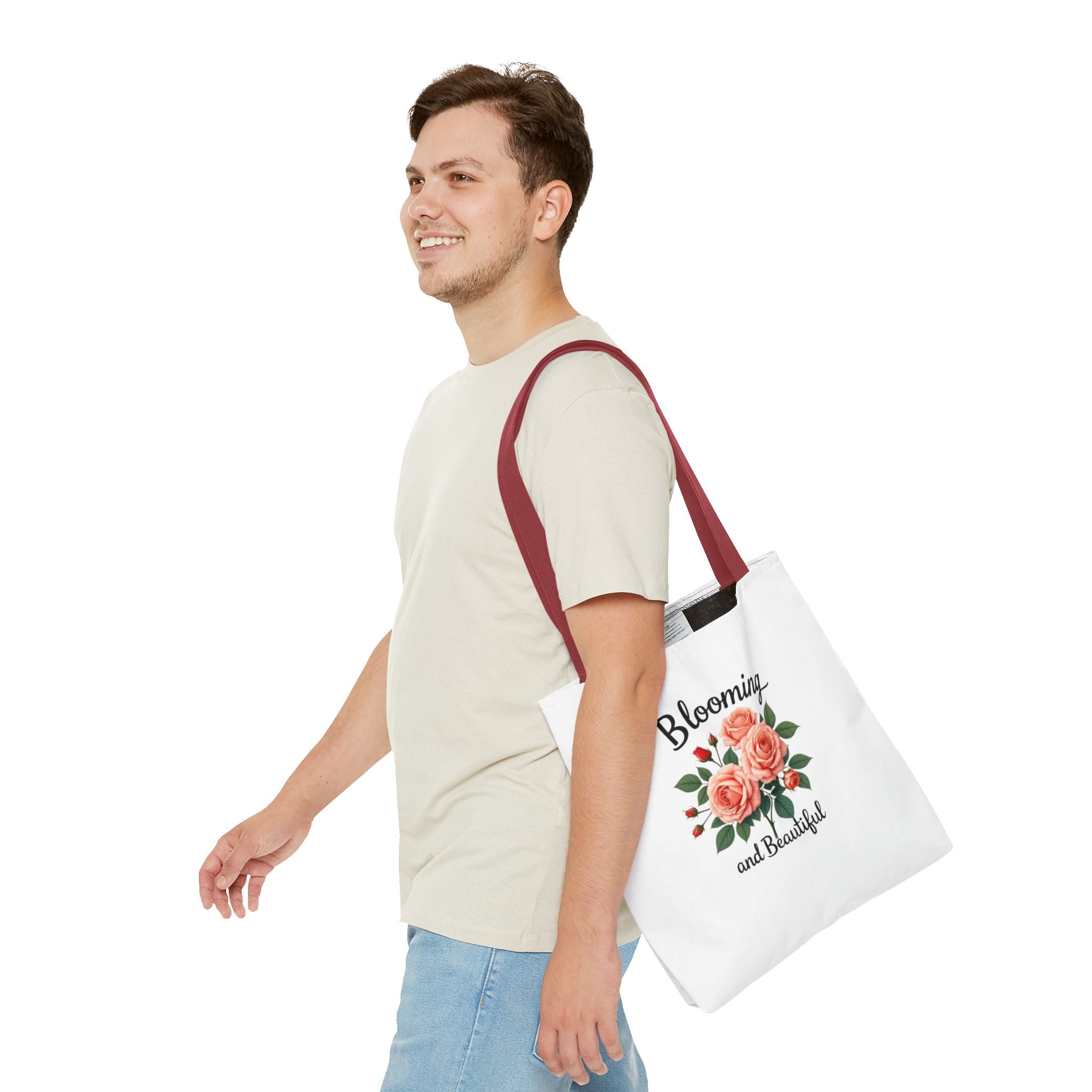 Blooming and Beautiful Floral Tote Bag