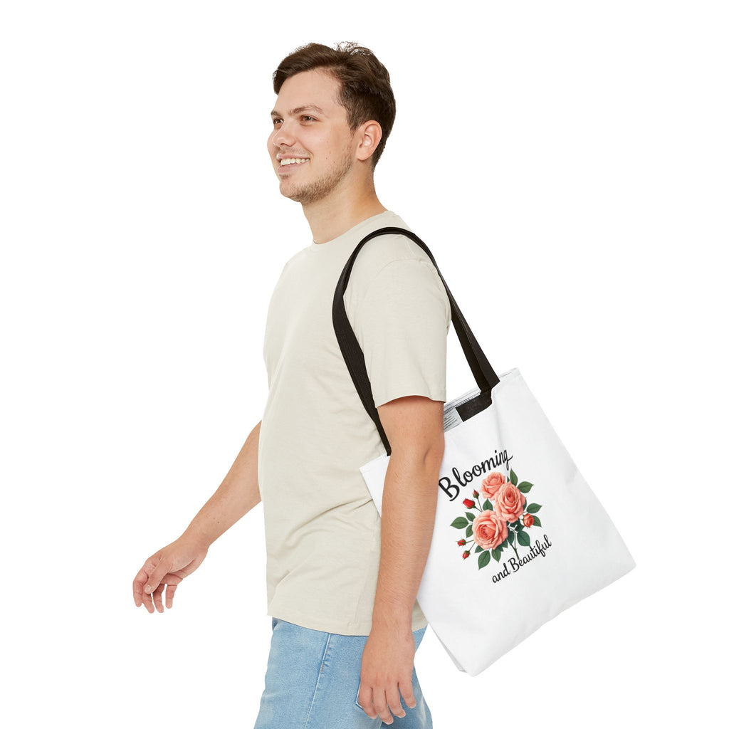 Blooming and Beautiful Floral Tote Bag