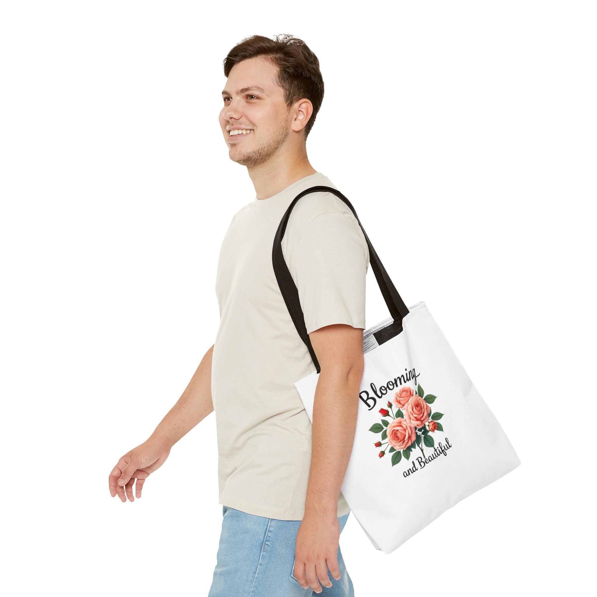 Blooming and Beautiful Floral Tote Bag