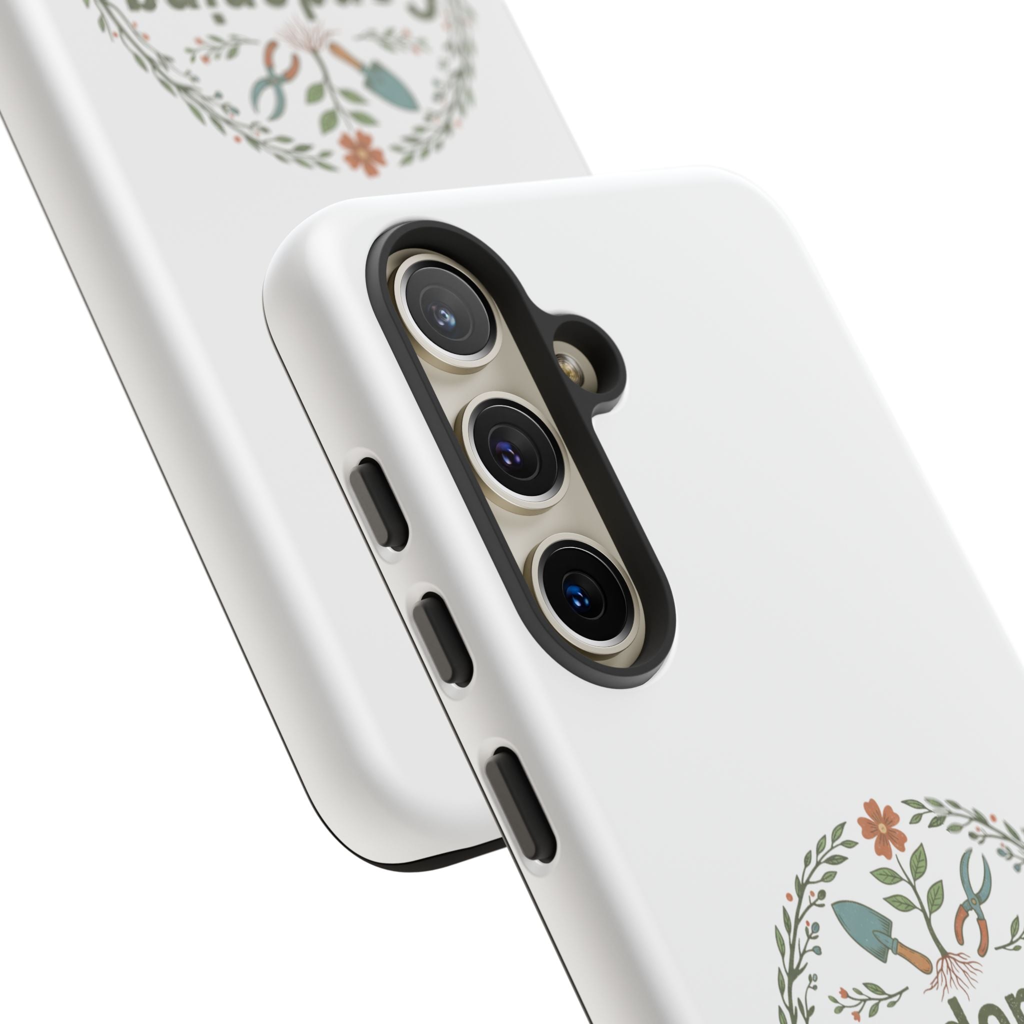 Phone Case — Gardening Addict "Plant • Grow • Repeat" Floral Garden Phone Cover