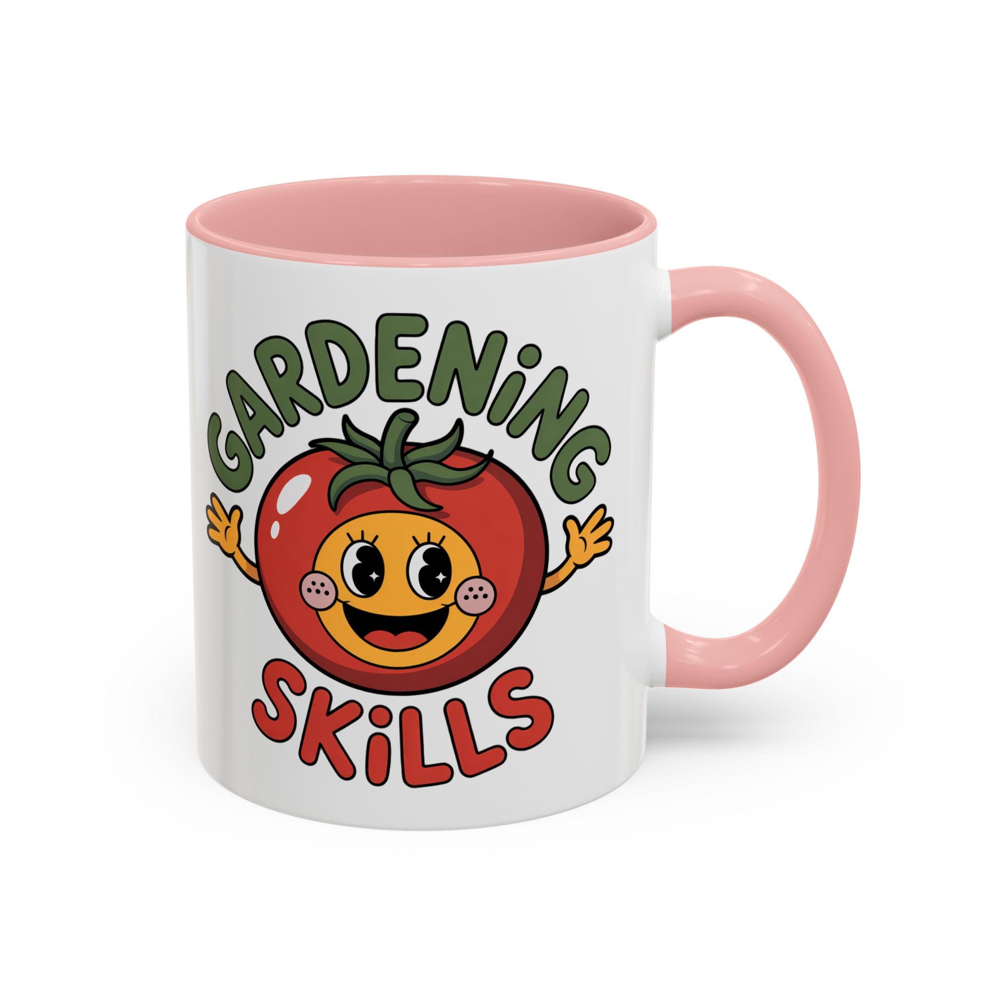 Gardening Skills Tomato Mug — Cute Gardener Coffee Cup (11/15oz)