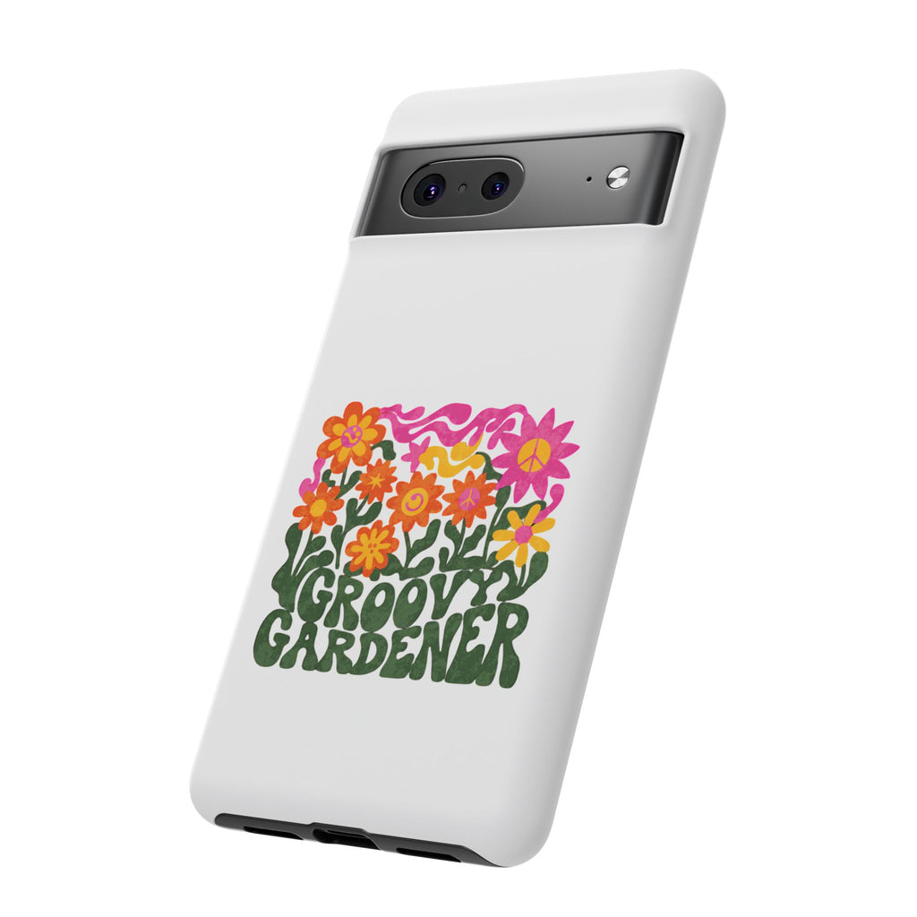 Groovy Gardener Phone Case - Retro Floral iPhone Cover