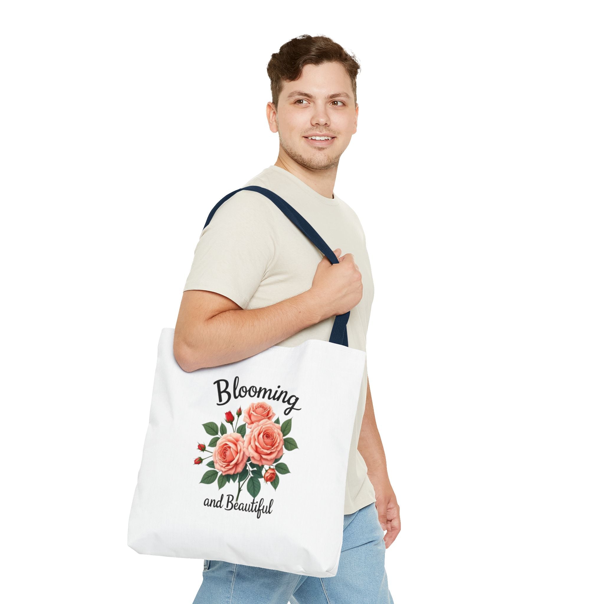 Blooming and Beautiful Floral Tote Bag