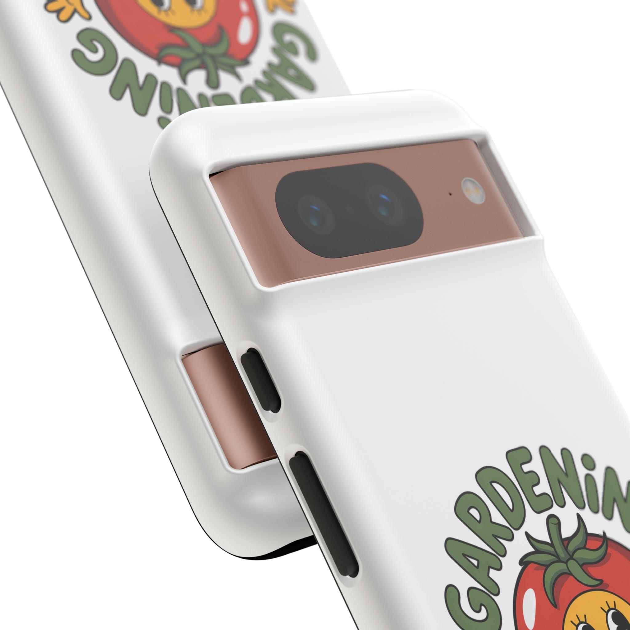 Gardening Skills Phone Case — Cute Tomato Plant Lover Protective Cover