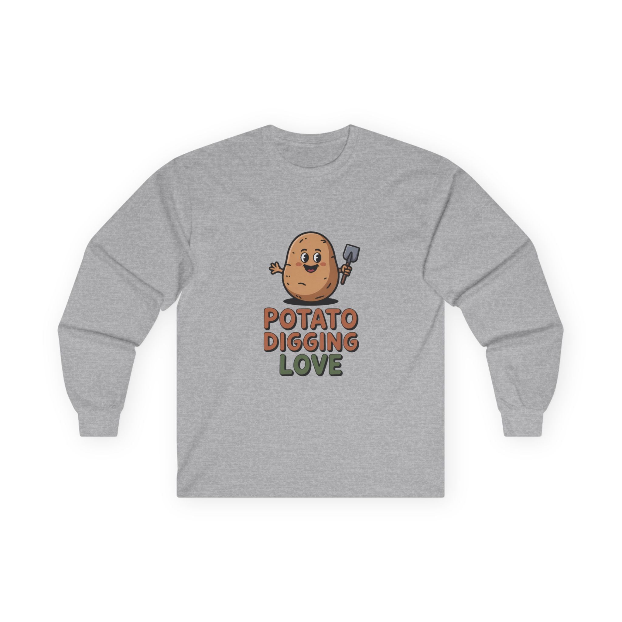 Potato Digging Love Long Sleeve Tee