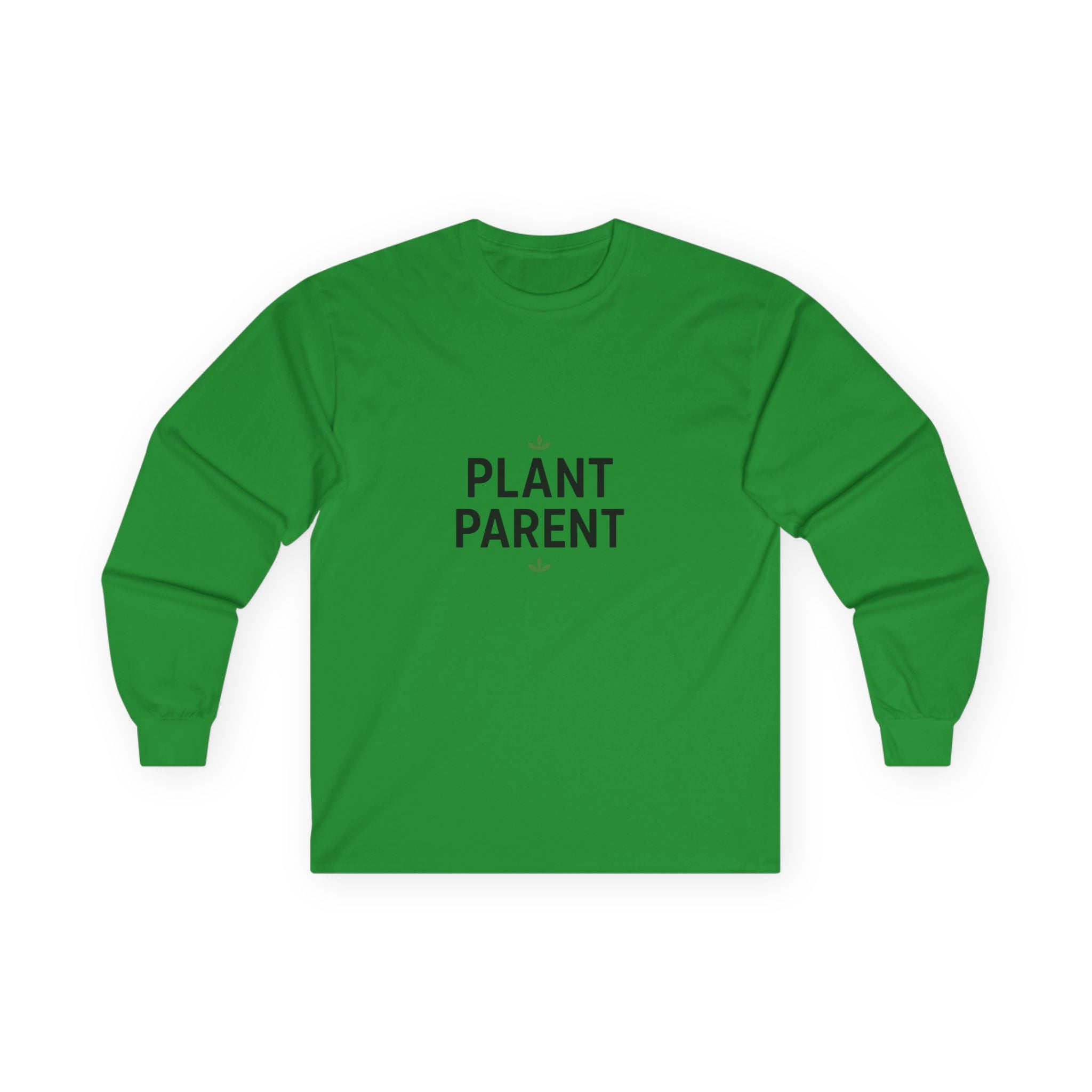 Plant Parent Long Sleeve Tee — Cute Minimalist Plant Lover Shirt