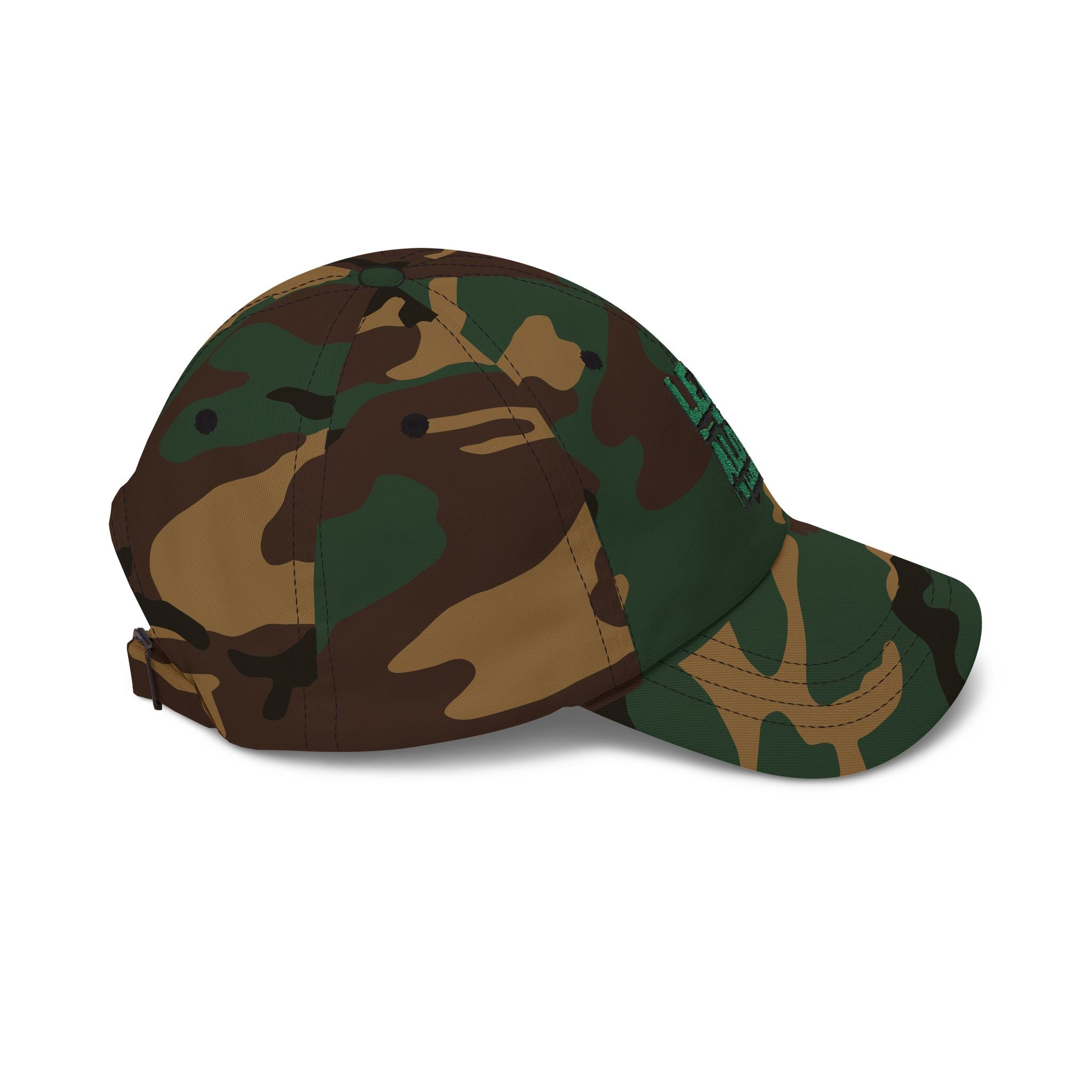 Dad Cap – "Leaf Me Alone" Gardening Hat (Funny Plant Lover Embroidered Cap)