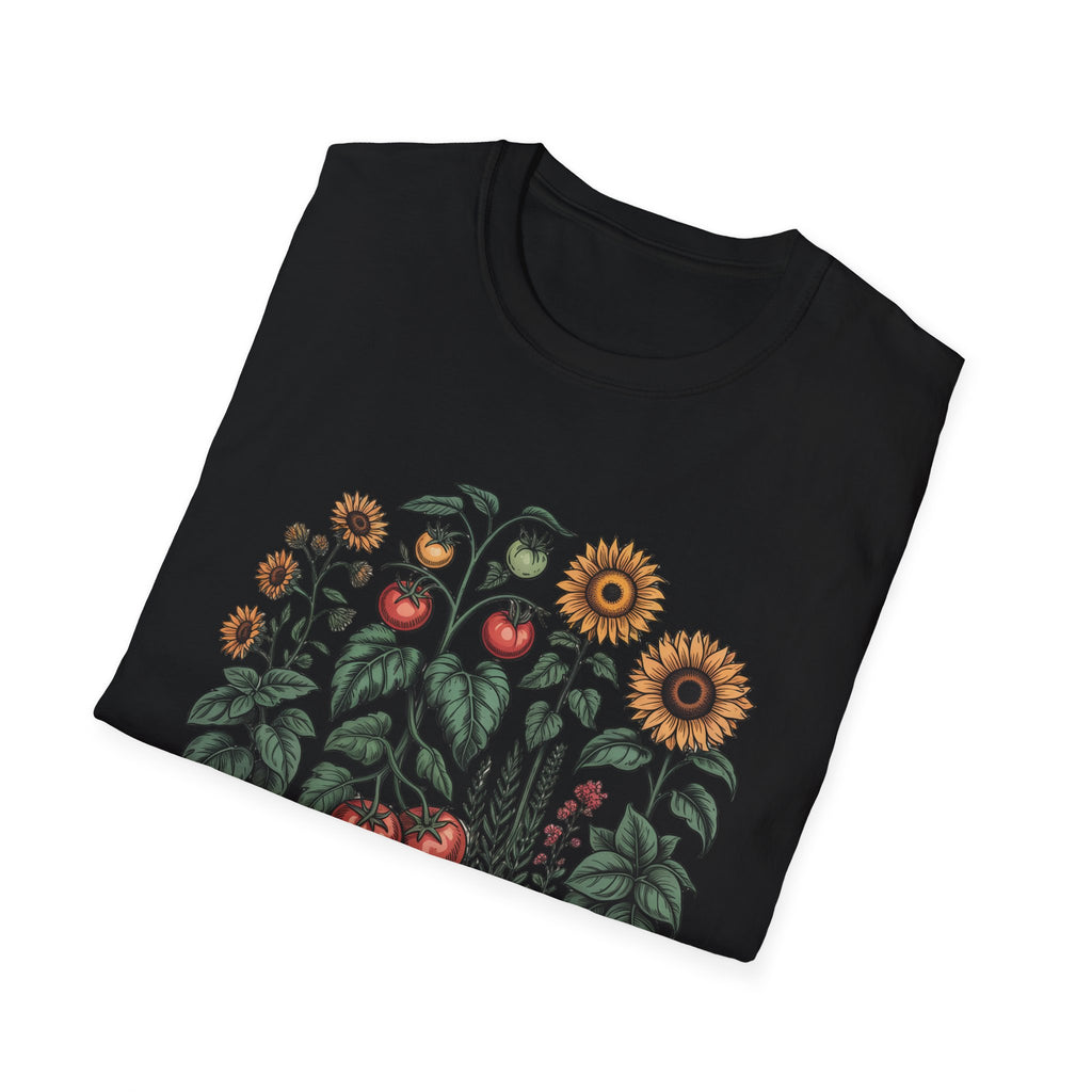 T-Shirt — Grow Your Own Magic Sunflower & Tomato Garden Tee