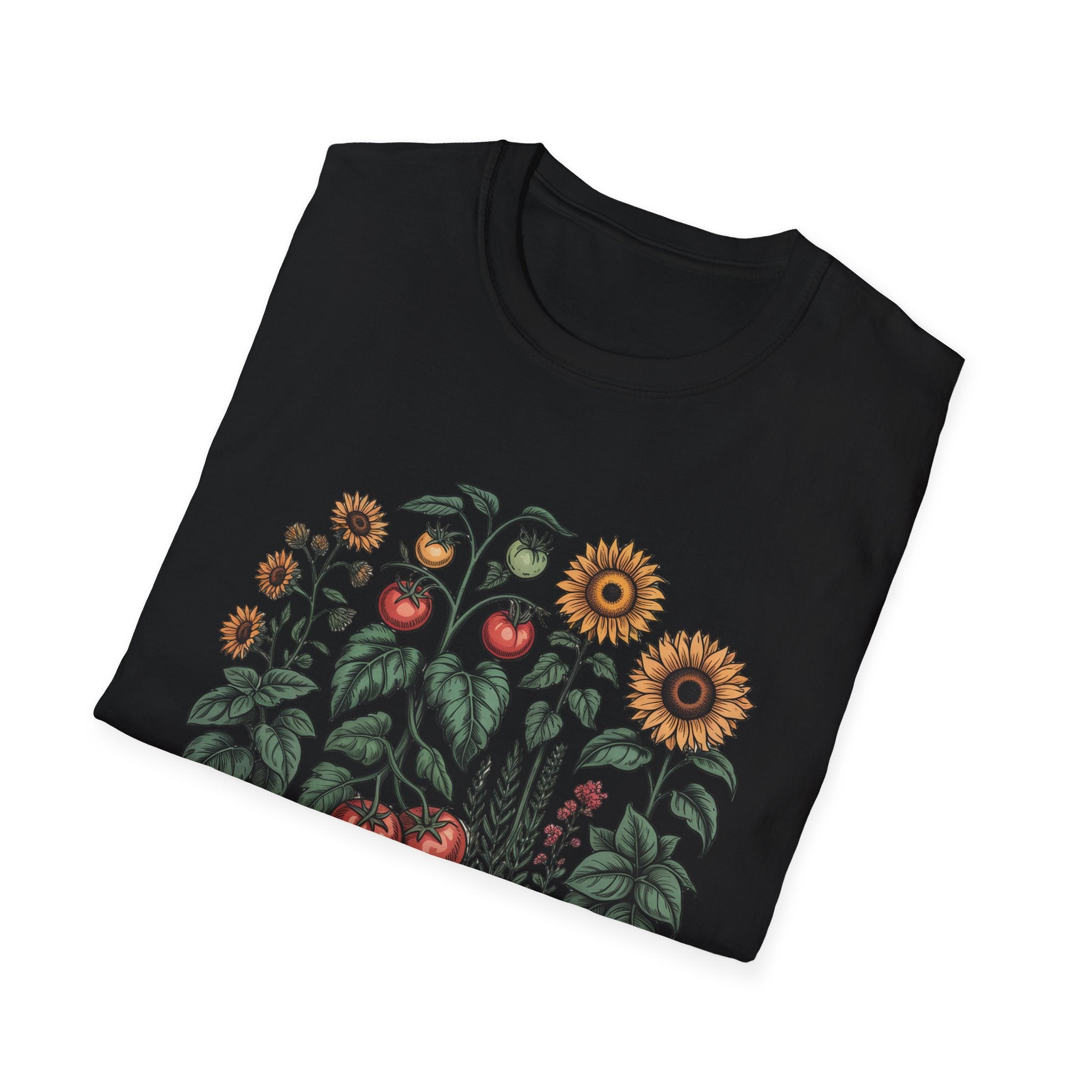 T-Shirt — Grow Your Own Magic Sunflower & Tomato Garden Tee