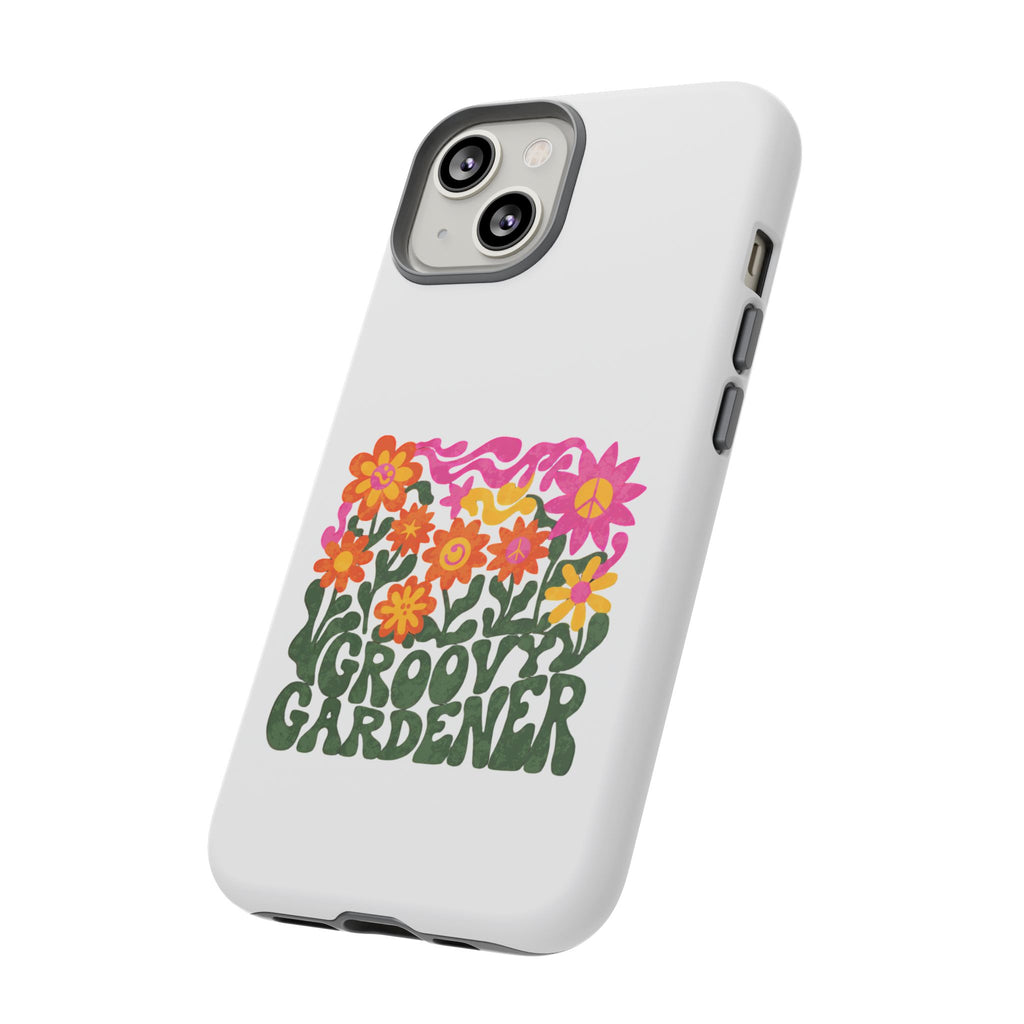Groovy Gardener Phone Case - Retro Floral iPhone Cover