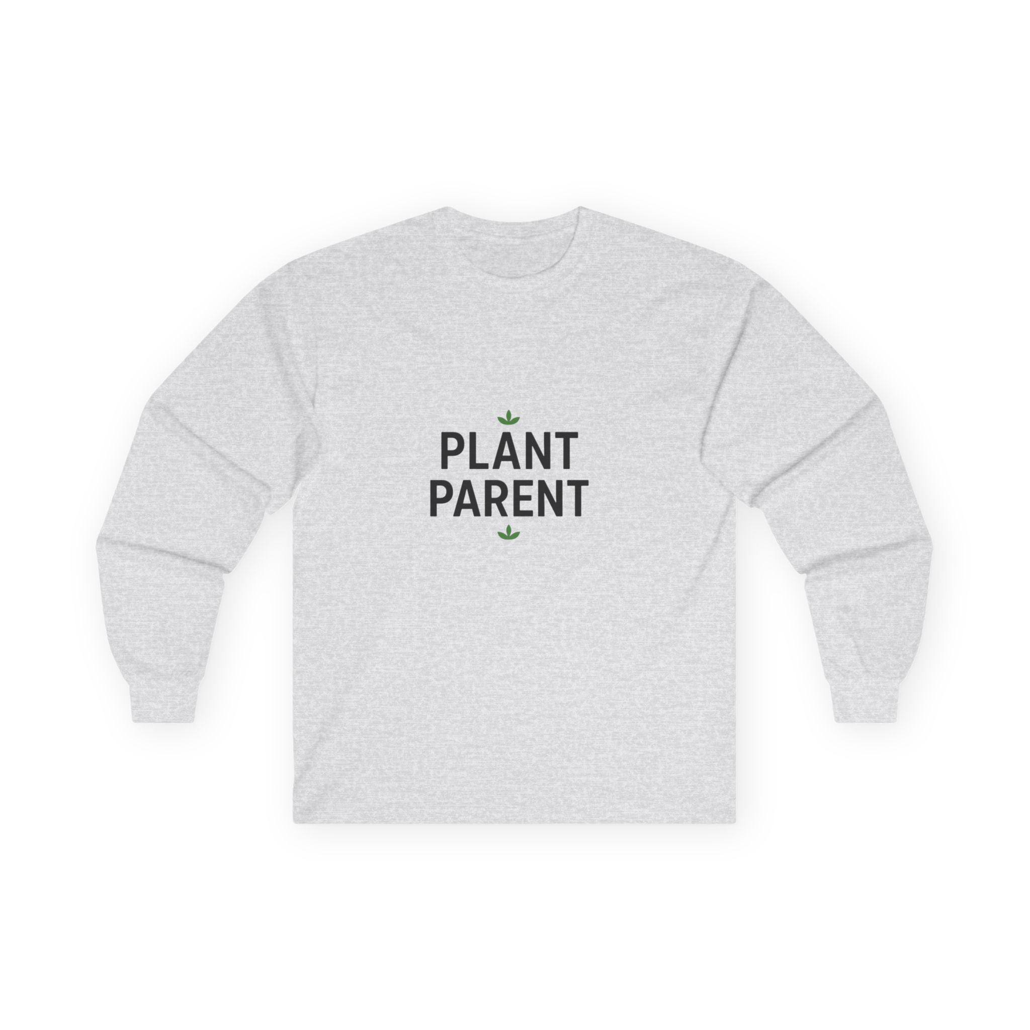 Plant Parent Long Sleeve Tee — Cute Minimalist Plant Lover Shirt