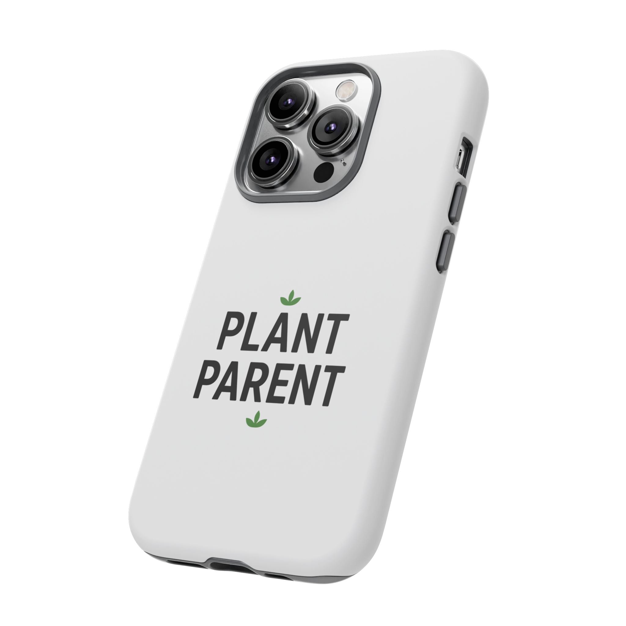 Plant Parent Tough Phone Case – Minimalist Plant Lover Protective Cover