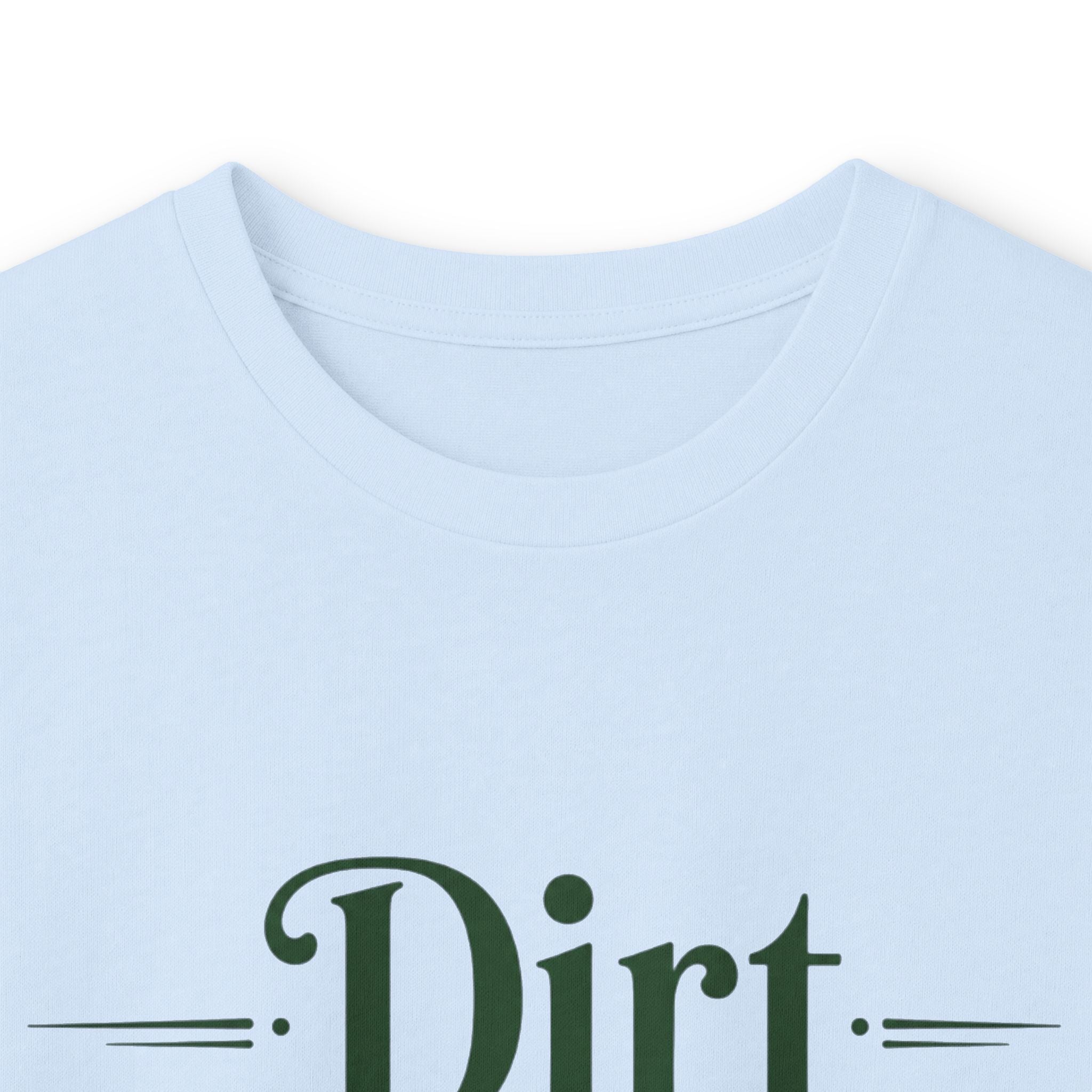 Dirt Therapy Long Sleeve Tee — Gardening Shovel & Plant Graphic