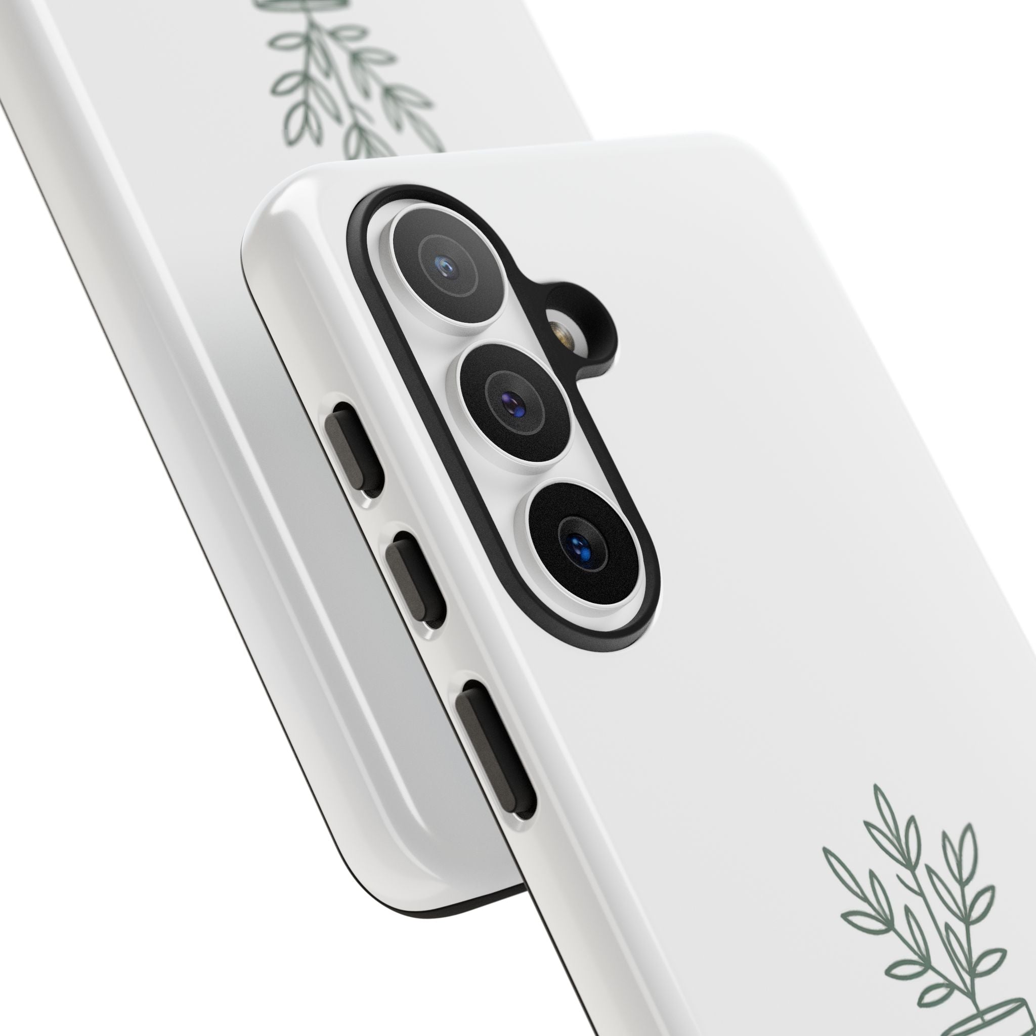 Phone Case — 'gardening addict' Minimal Plant Design