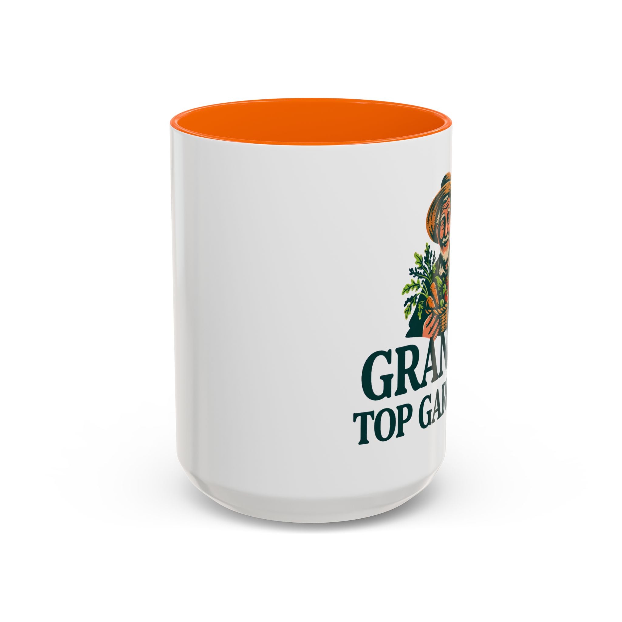 Grandad Top Gardener Accent Coffee Mug — 11/15oz Gift for Gardeners