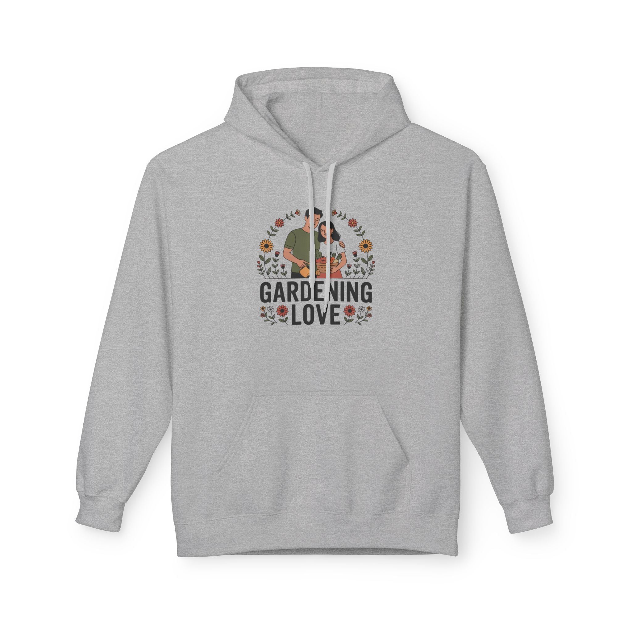 Gardening Love Hoodie — Floral Gardener Sweatshirt for Plant Lovers