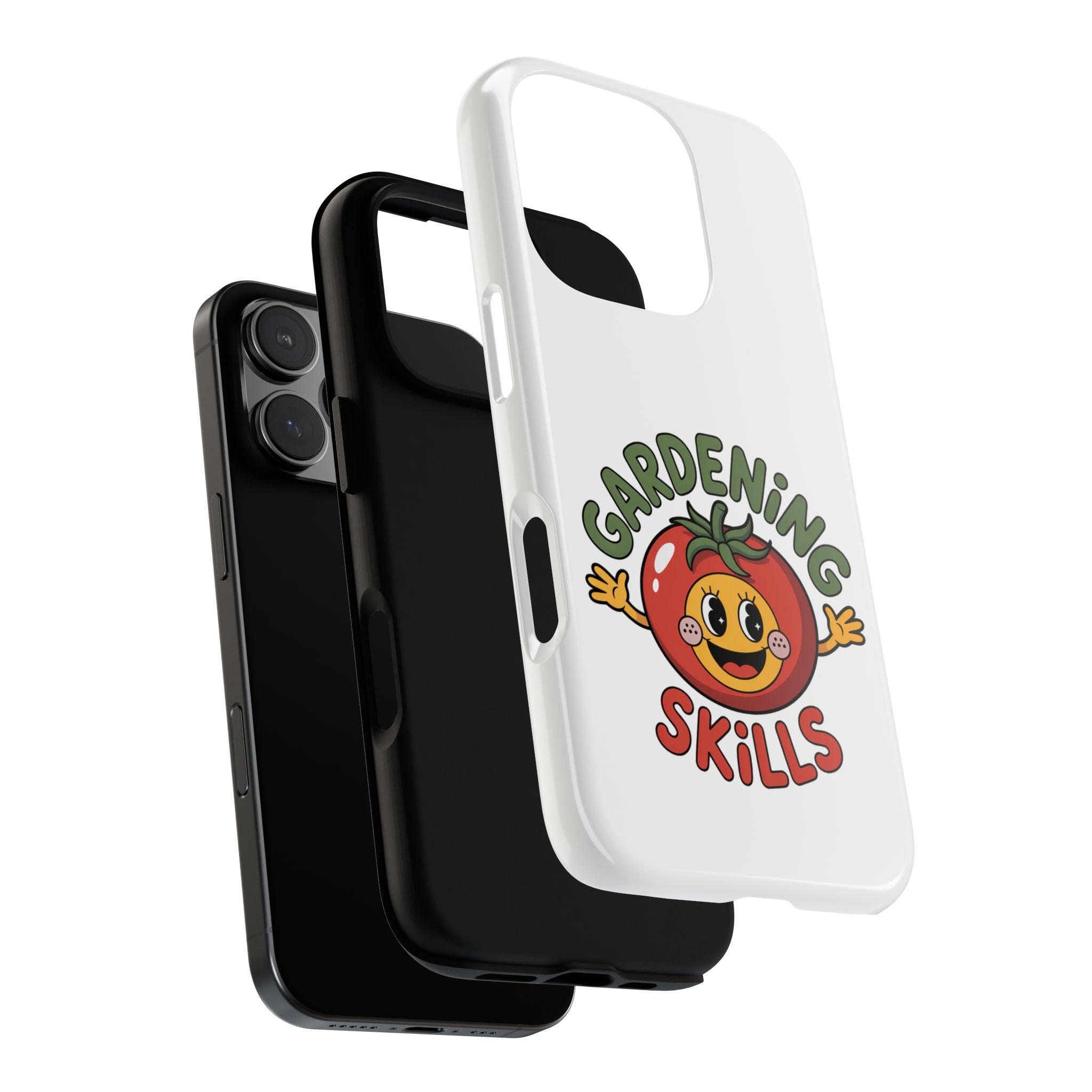 Gardening Skills Phone Case — Cute Tomato Plant Lover Protective Cover