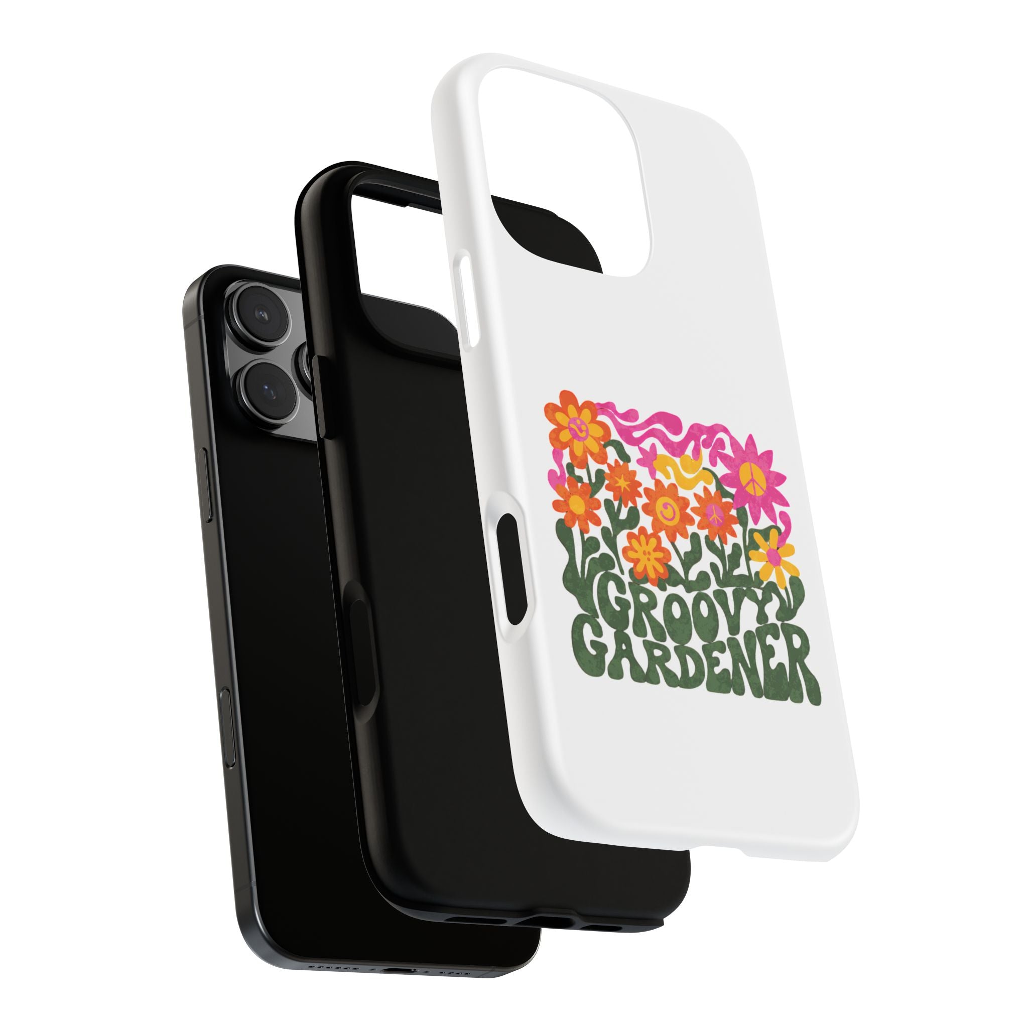 Groovy Gardener Phone Case - Retro Floral iPhone Cover