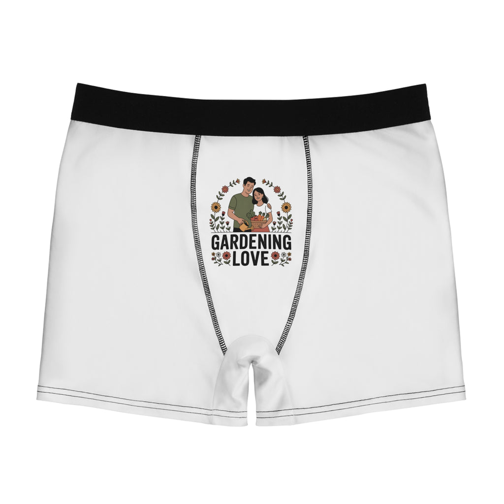 Gardening Love Boxer Briefs — Men's Gardeners' Comfort Underwear