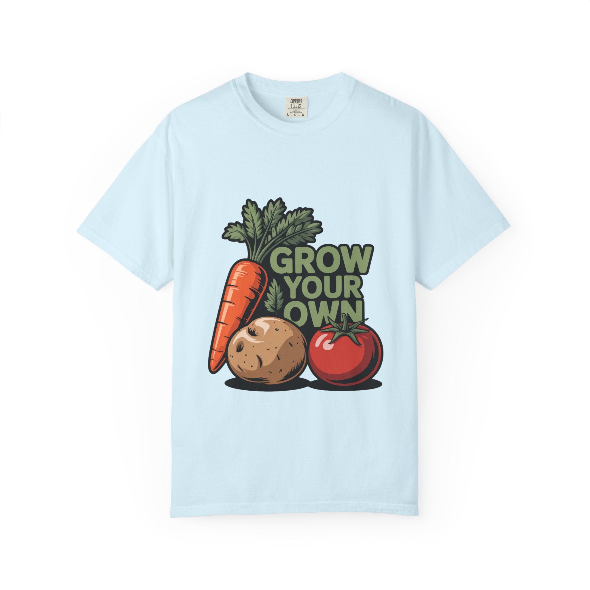Grow Your Own T-Shirt — Gardening Veggies Graphic Tee