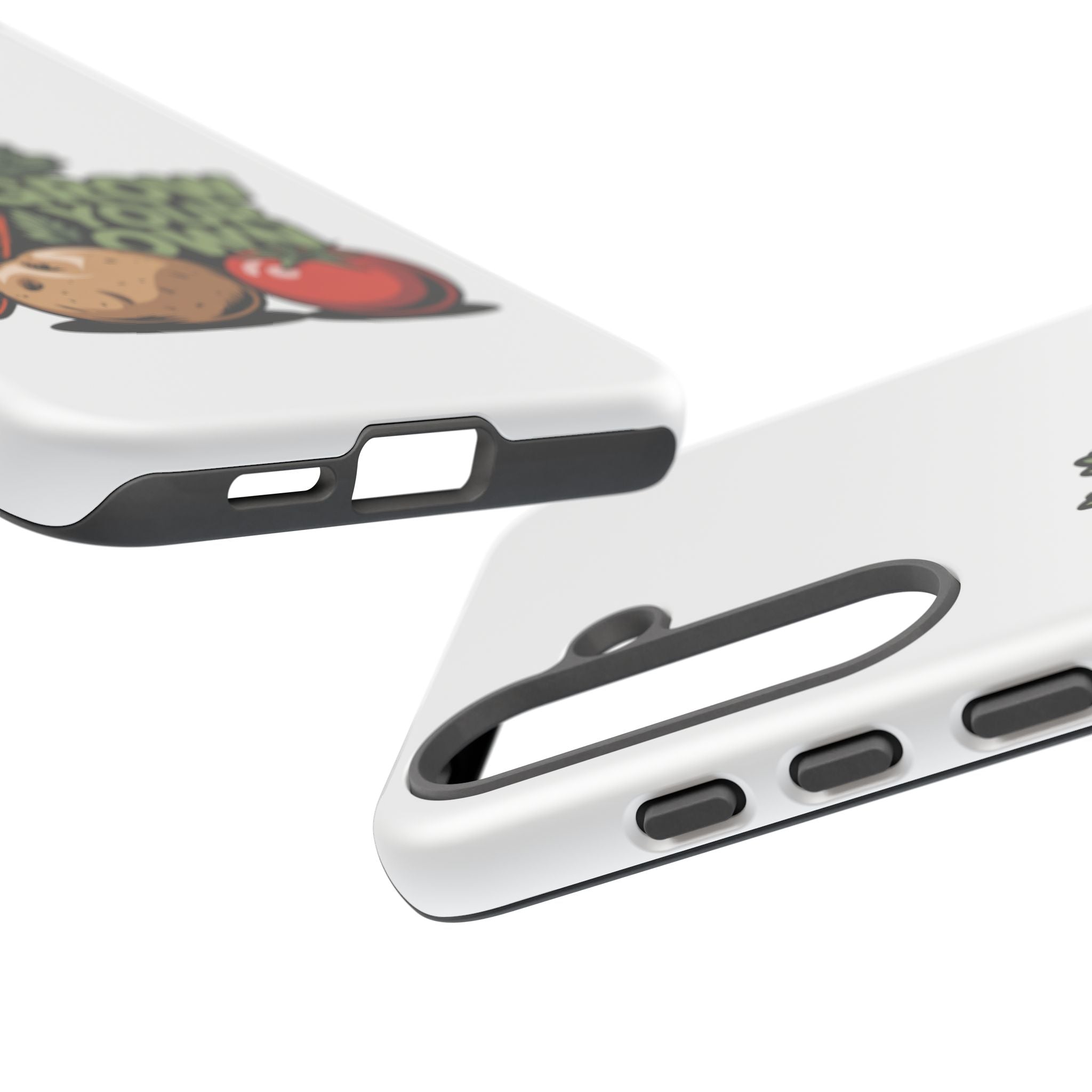 Grow Your Own Vegetables Phone Case — Gardening Carrot Potato Tomato Design