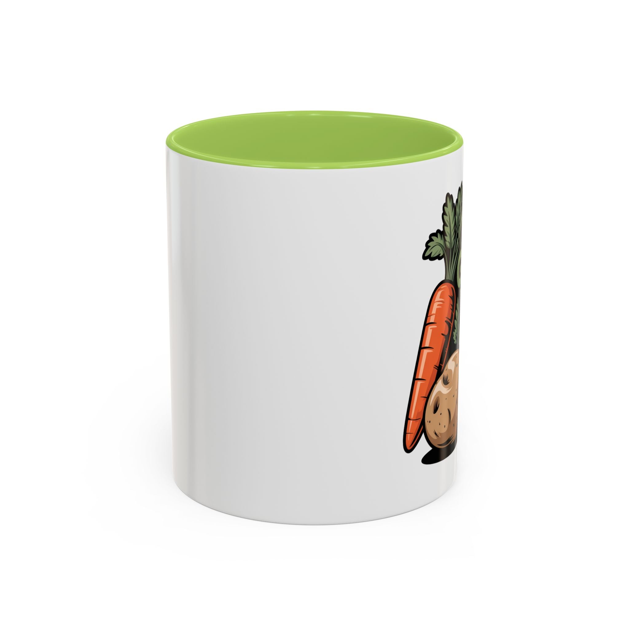Grow Your Own Coffee Mug — Gardening Veggie Design (11/15oz Accent)