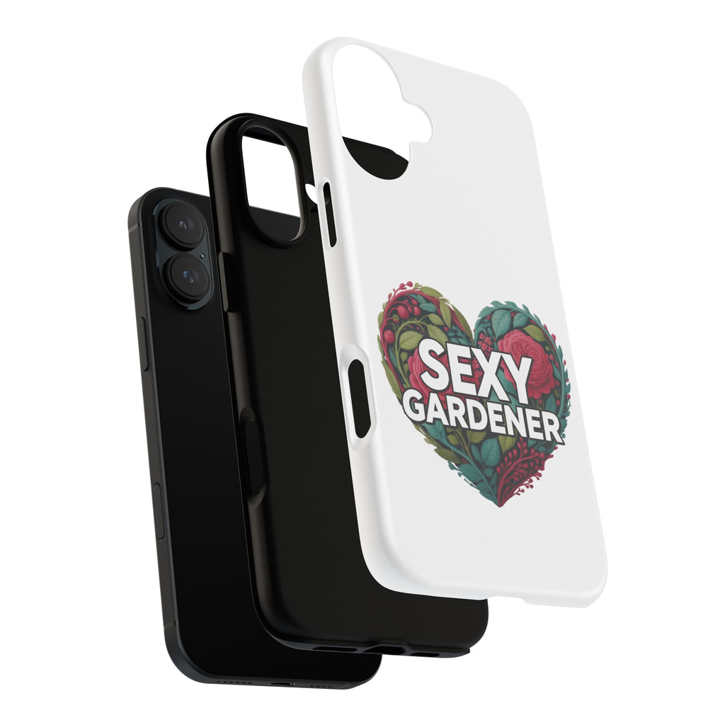 Sexy Gardener Phone Case — Floral Heart Garden Lover Tough Case