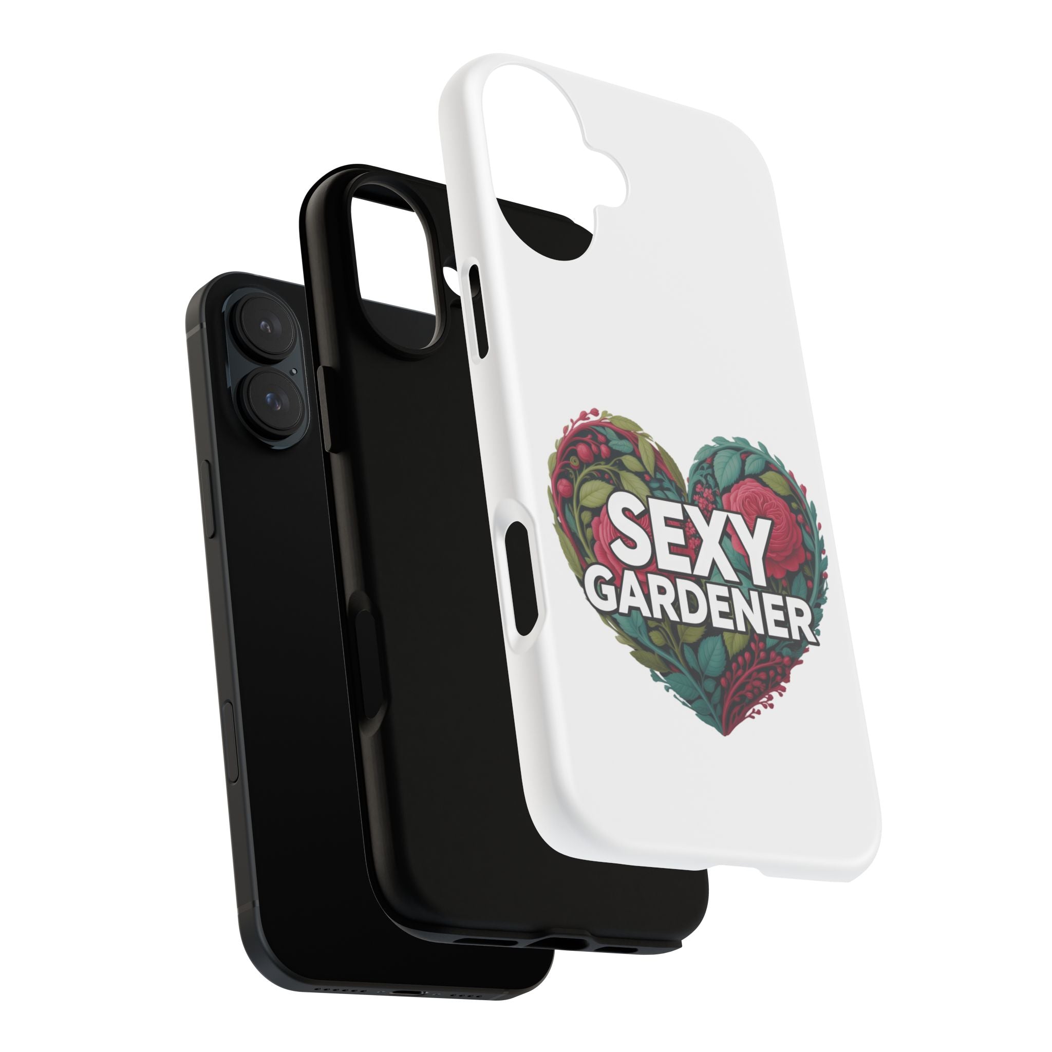 Sexy Gardener Phone Case — Floral Heart Garden Lover Tough Case
