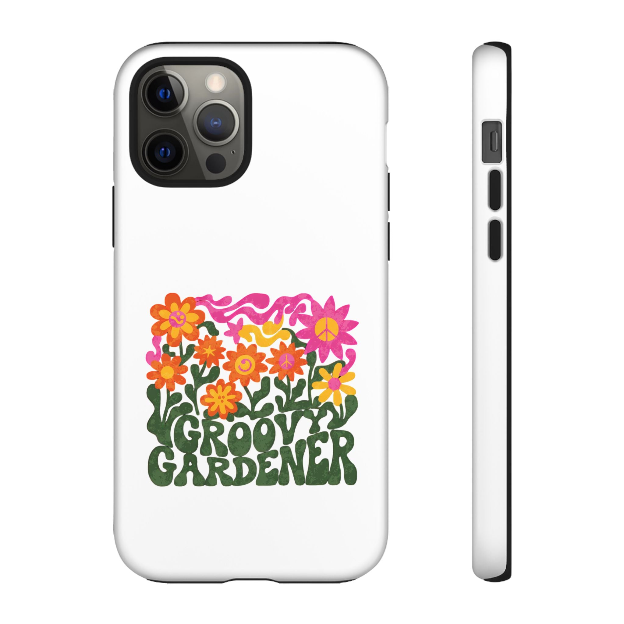 Groovy Gardener Phone Case - Retro Floral iPhone Cover