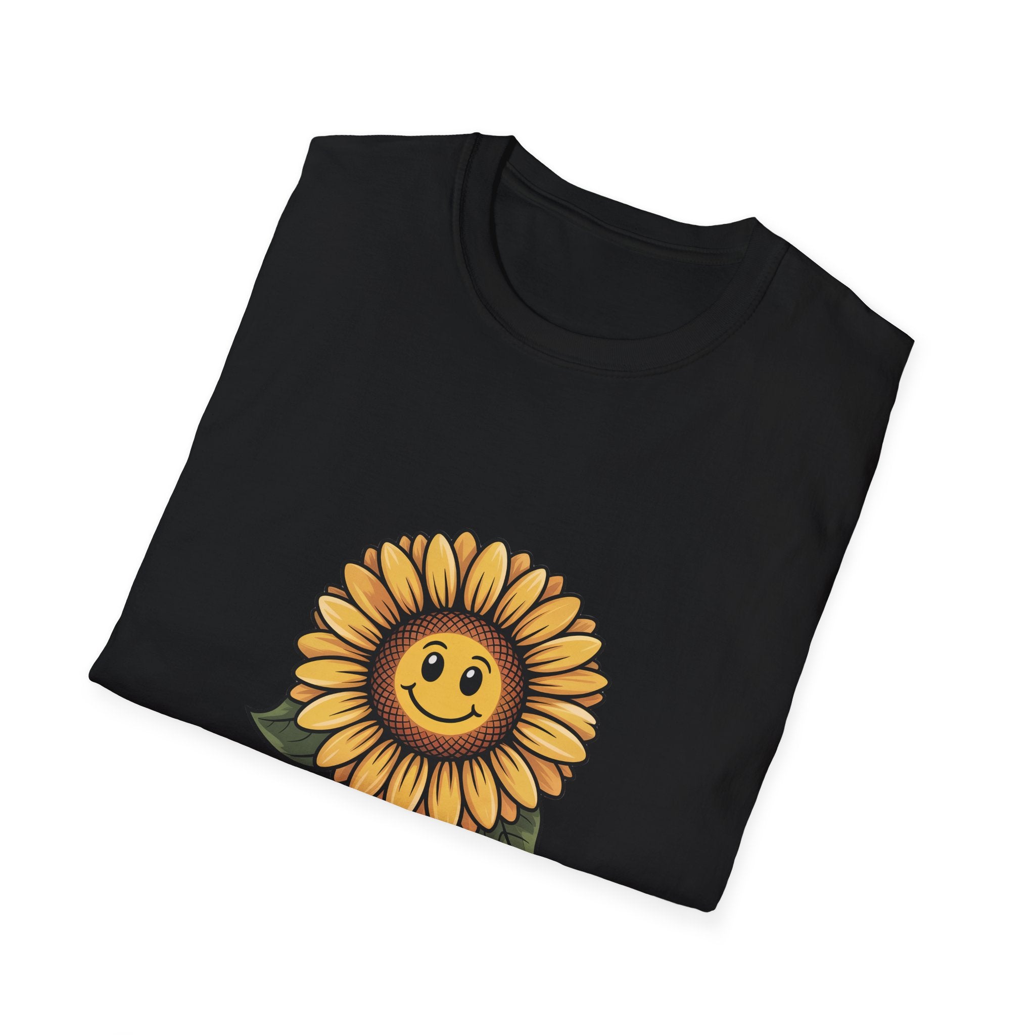 Gardening Skills T-Shirt — Cute Smiling Sunflower Garden Tee