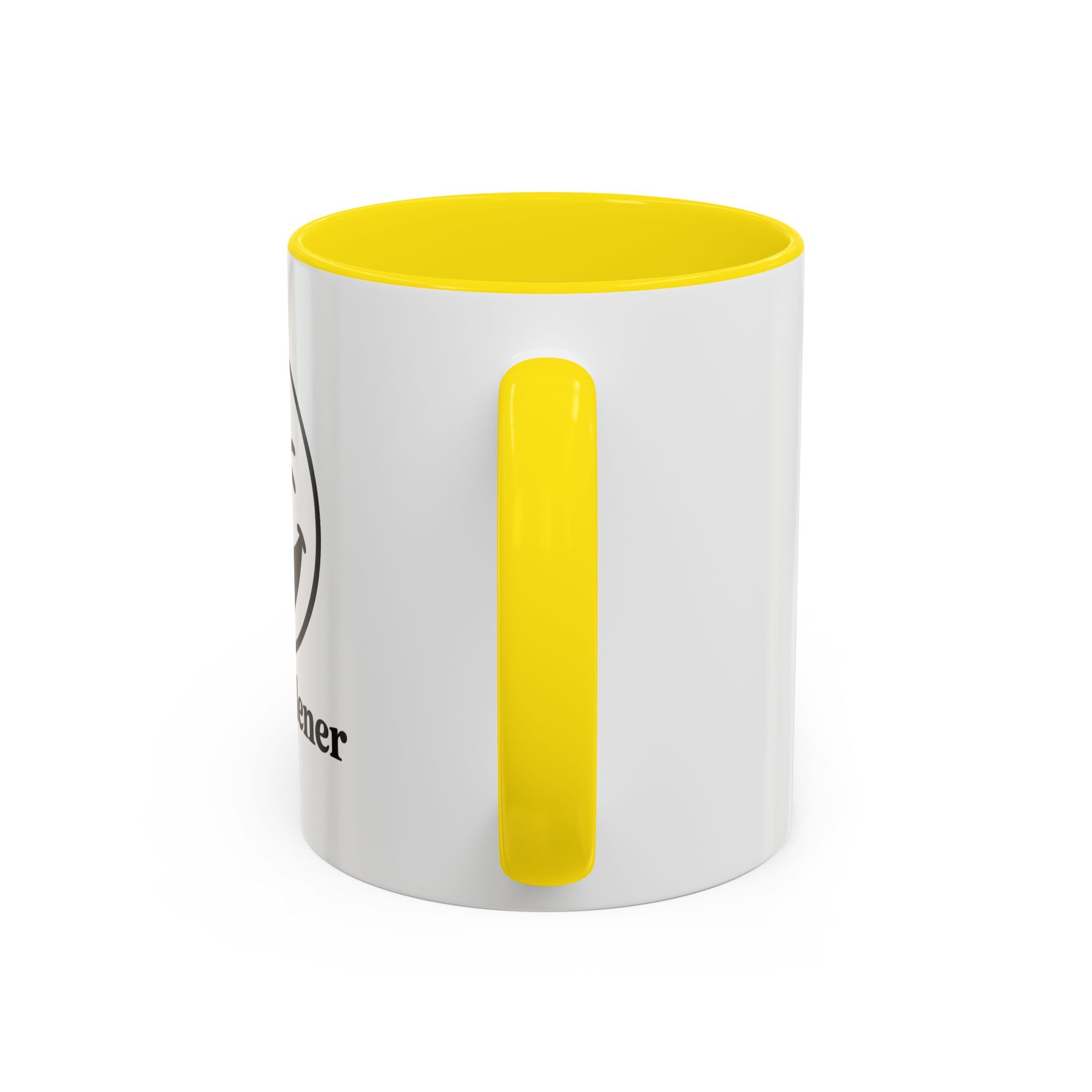 Sexy Gardener Accent Coffee Mug — Winking Smiley Plant Lover Gift (11/15oz)