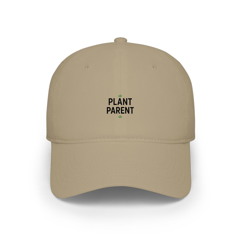 Plant Parent Baseball Cap — Minimal Embroidered Plant Parent Hat