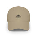 Plant Parent Baseball Cap — Minimal Embroidered Plant Parent Hat