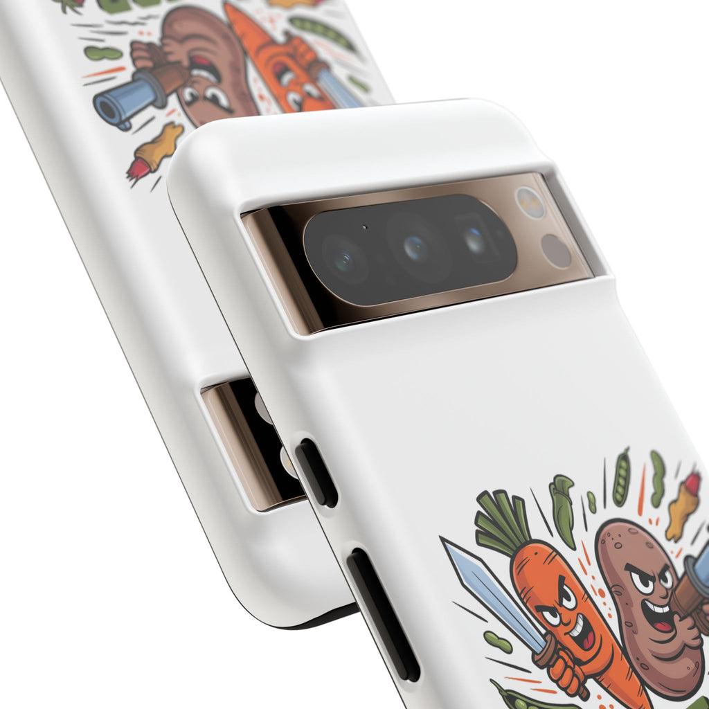 Phone Case — 'Dig For Victory' Veggie Combat Garden Design