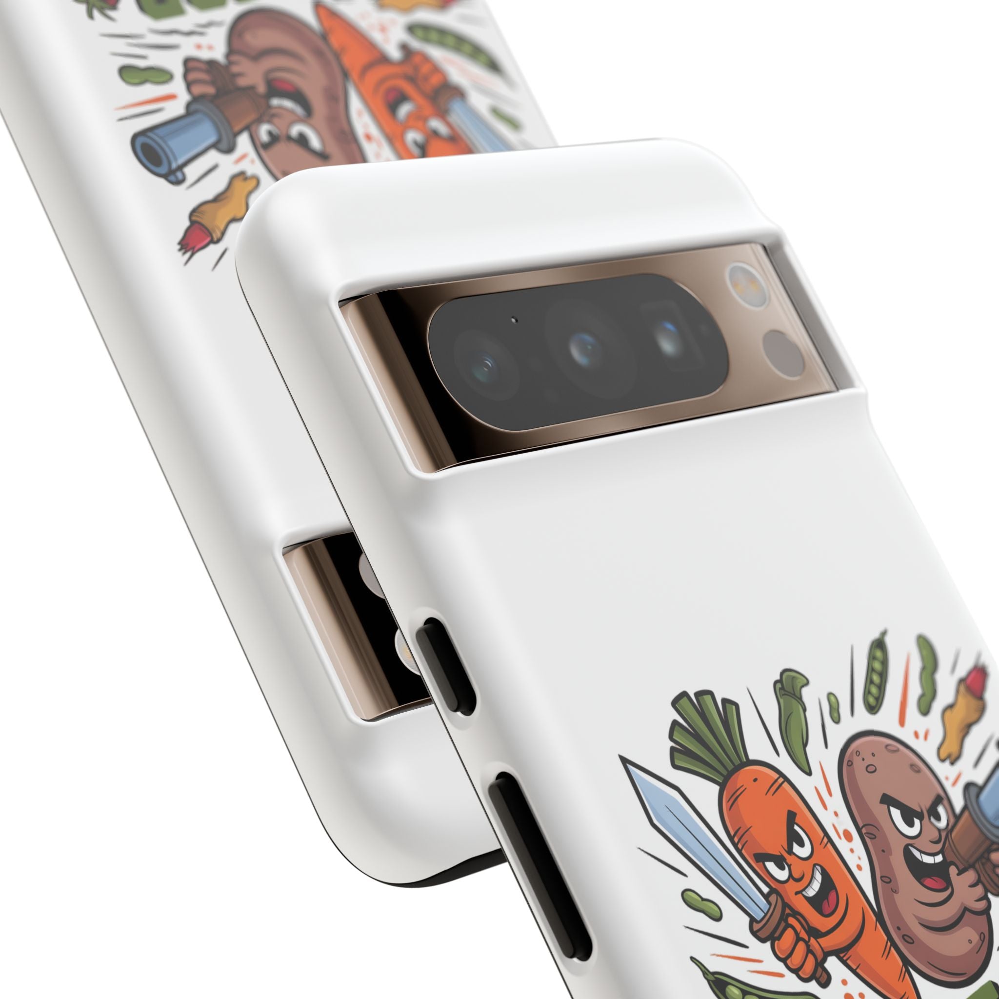Phone Case — 'Dig For Victory' Veggie Combat Garden Design