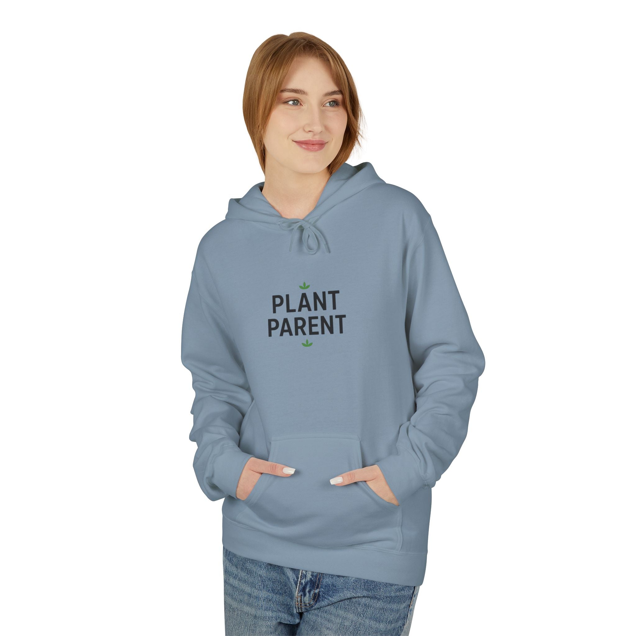 Plant Parent Hoodie — Minimal Botanical Graphic Pullover