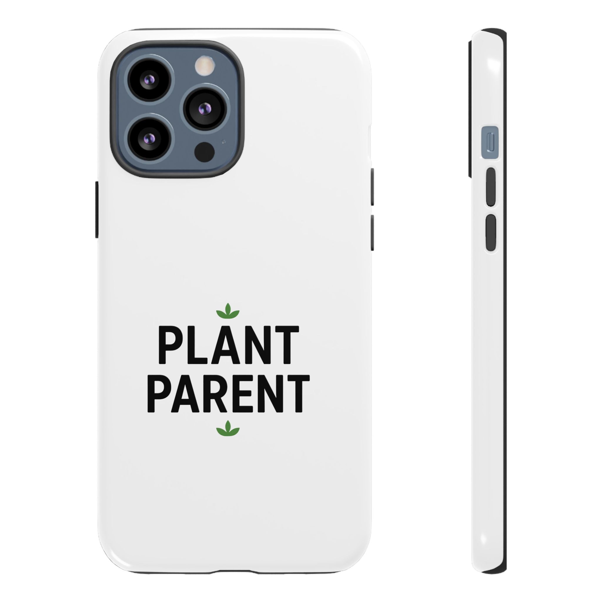 Plant Parent Tough Phone Case – Minimalist Plant Lover Protective Cover