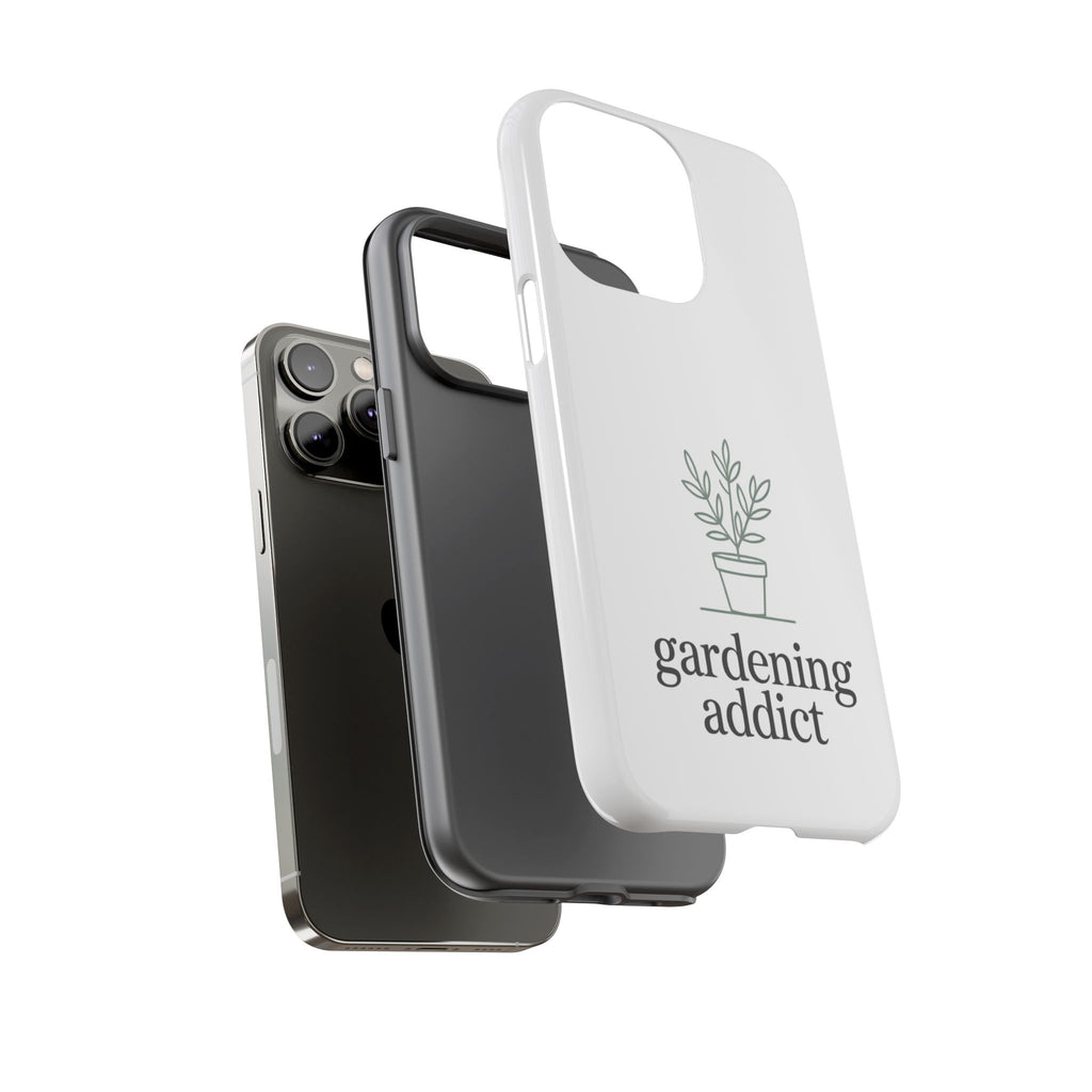 Phone Case — 'gardening addict' Minimal Plant Design