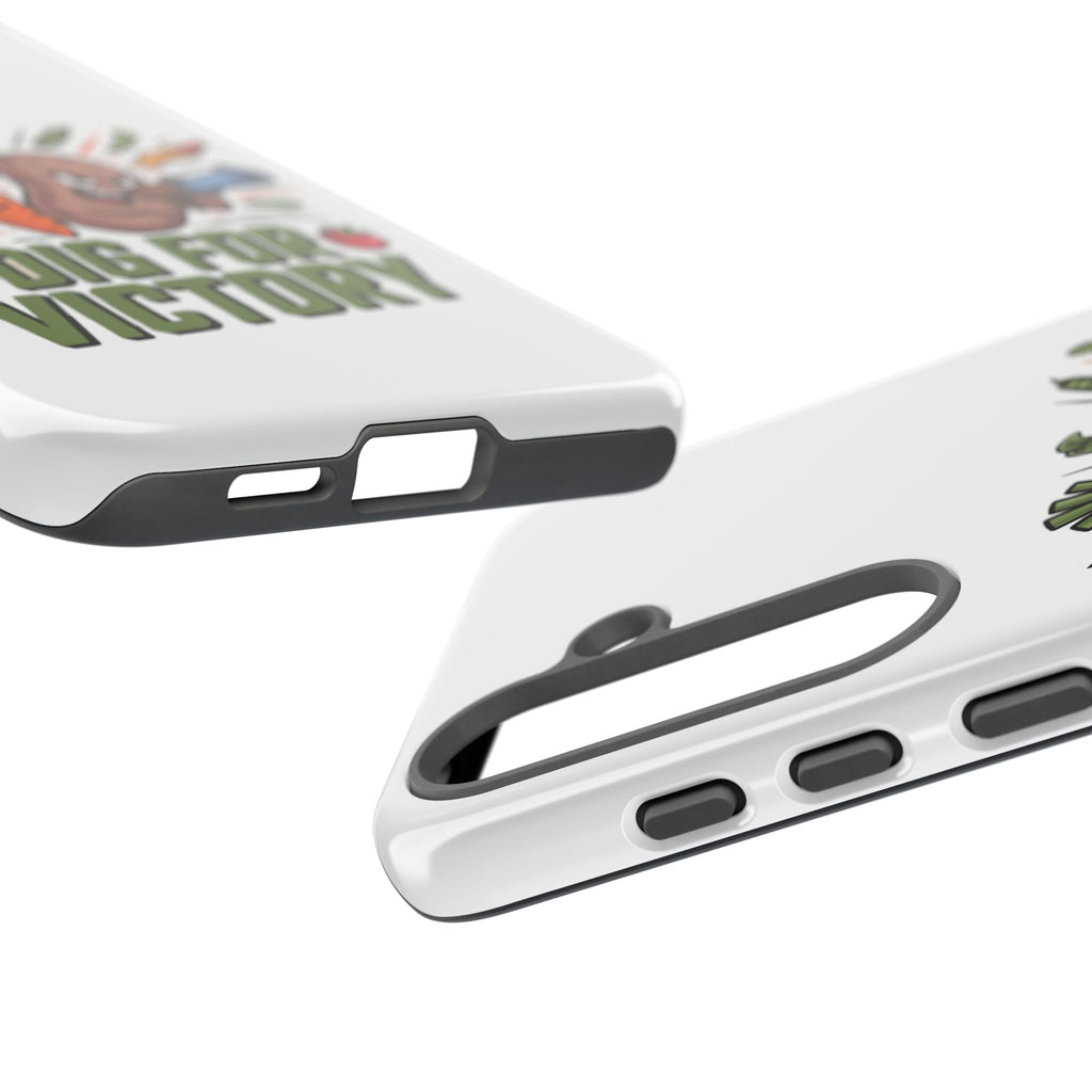 Phone Case — 'Dig For Victory' Veggie Combat Garden Design