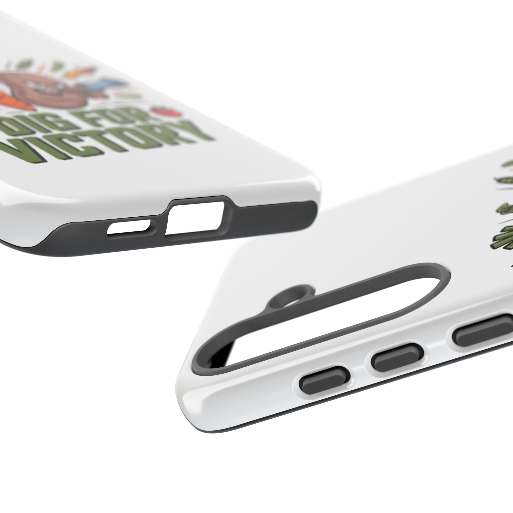 Phone Case — 'Dig For Victory' Veggie Combat Garden Design