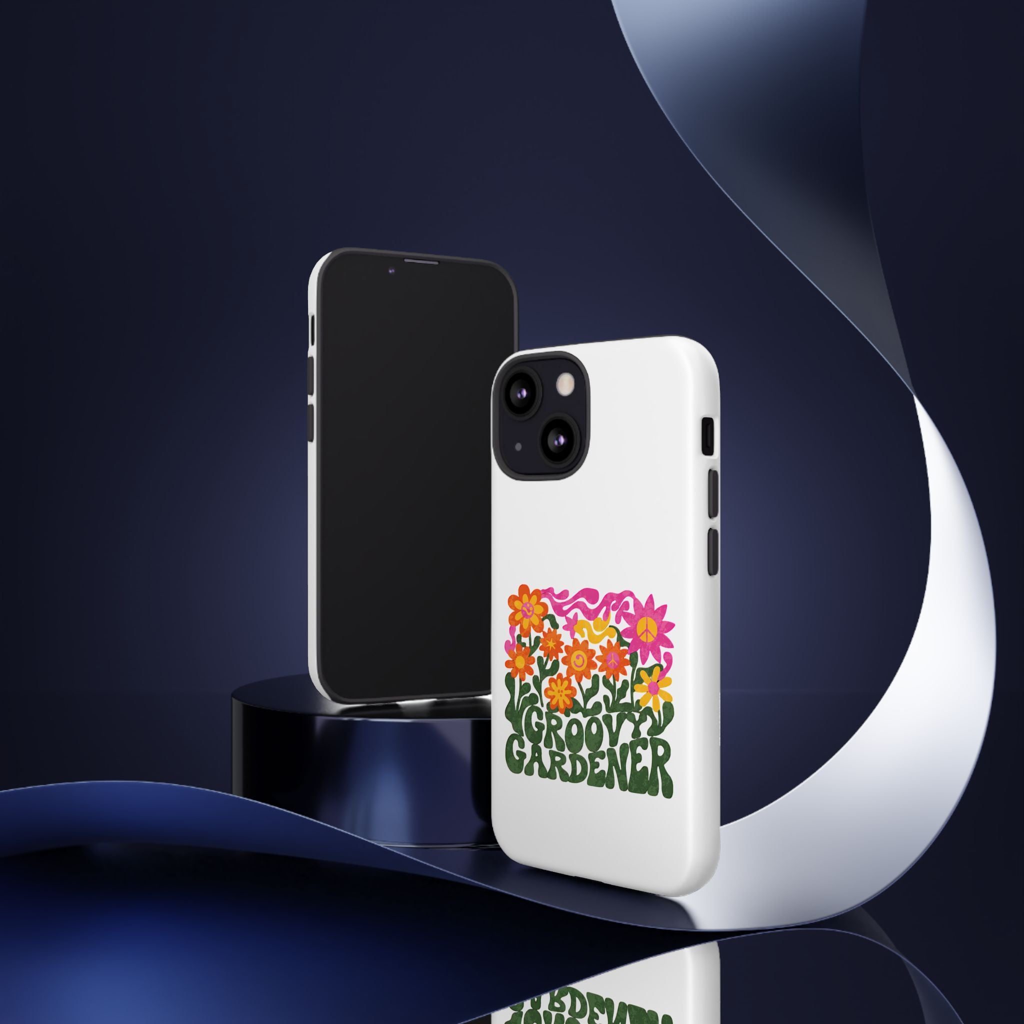 Groovy Gardener Phone Case - Retro Floral iPhone Cover